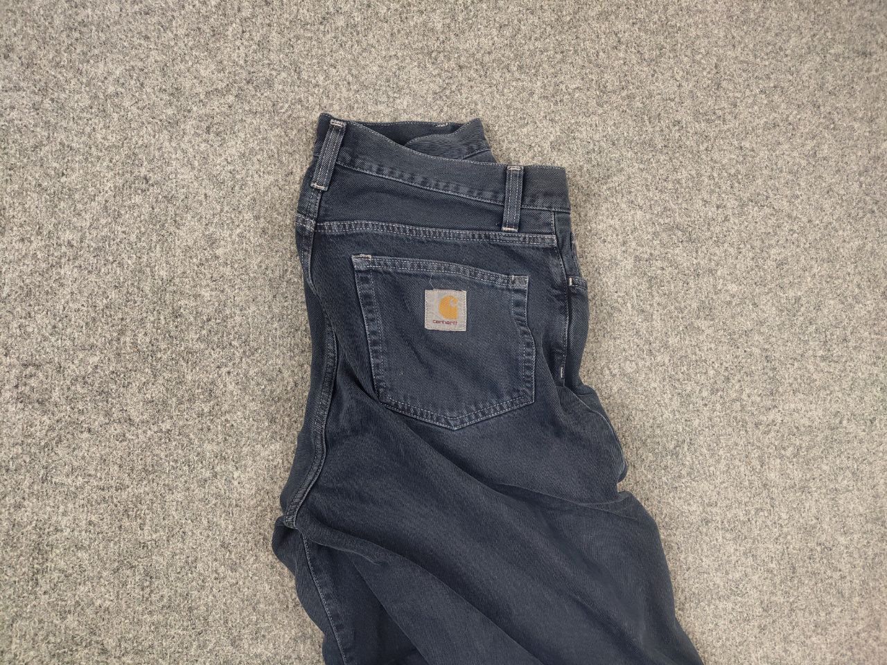 Carhartt Vintage Carhartt Wip Denim Jeans boiled effect loose ripped Size US 32 / EU 48 - 4 Thumbnail