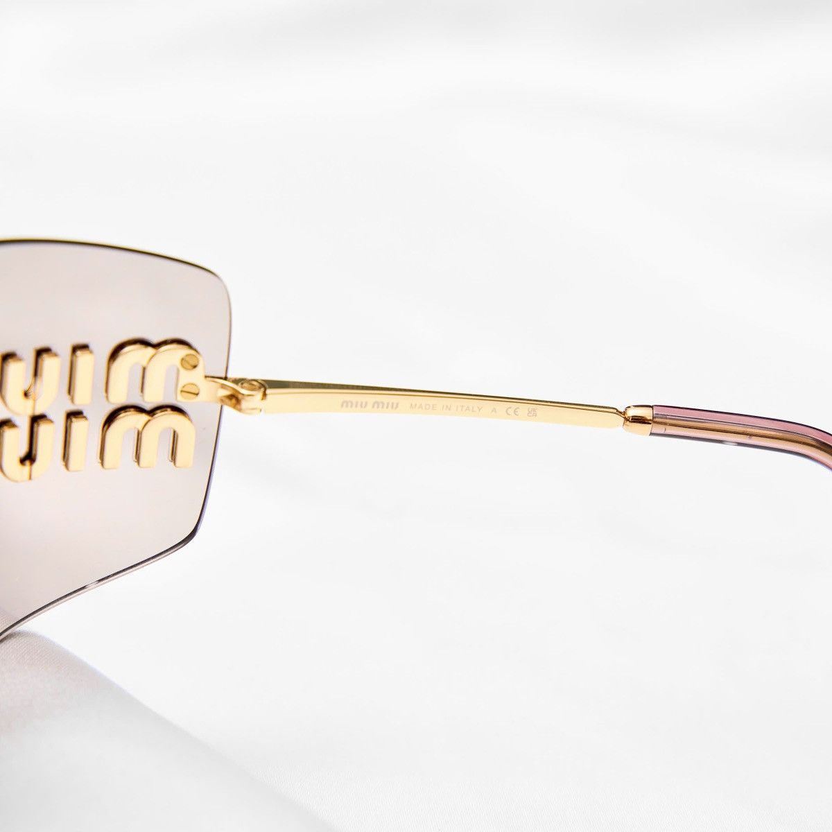 Miu Miu MIU MIU 0MU 54YS 5AK06I SUNGLASSES Size ONE SIZE - 4 Thumbnail
