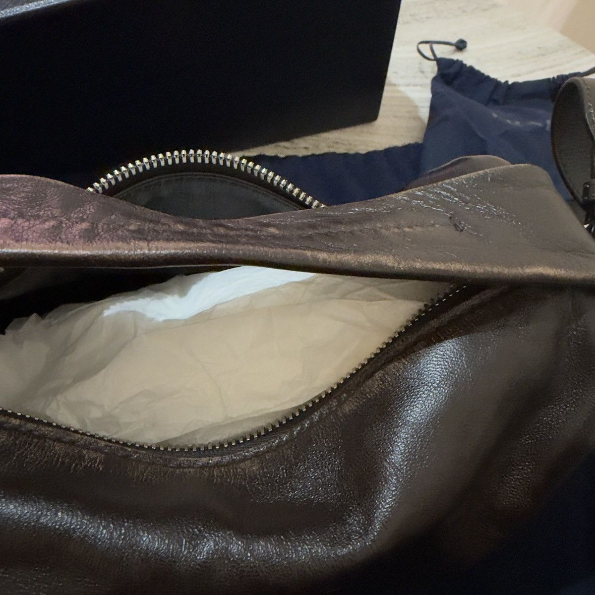Prada Prada Nappa Leather Shoulder Bag 🚫READ DESCRIPTION🚫 Size ONE SIZE - 5 Thumbnail