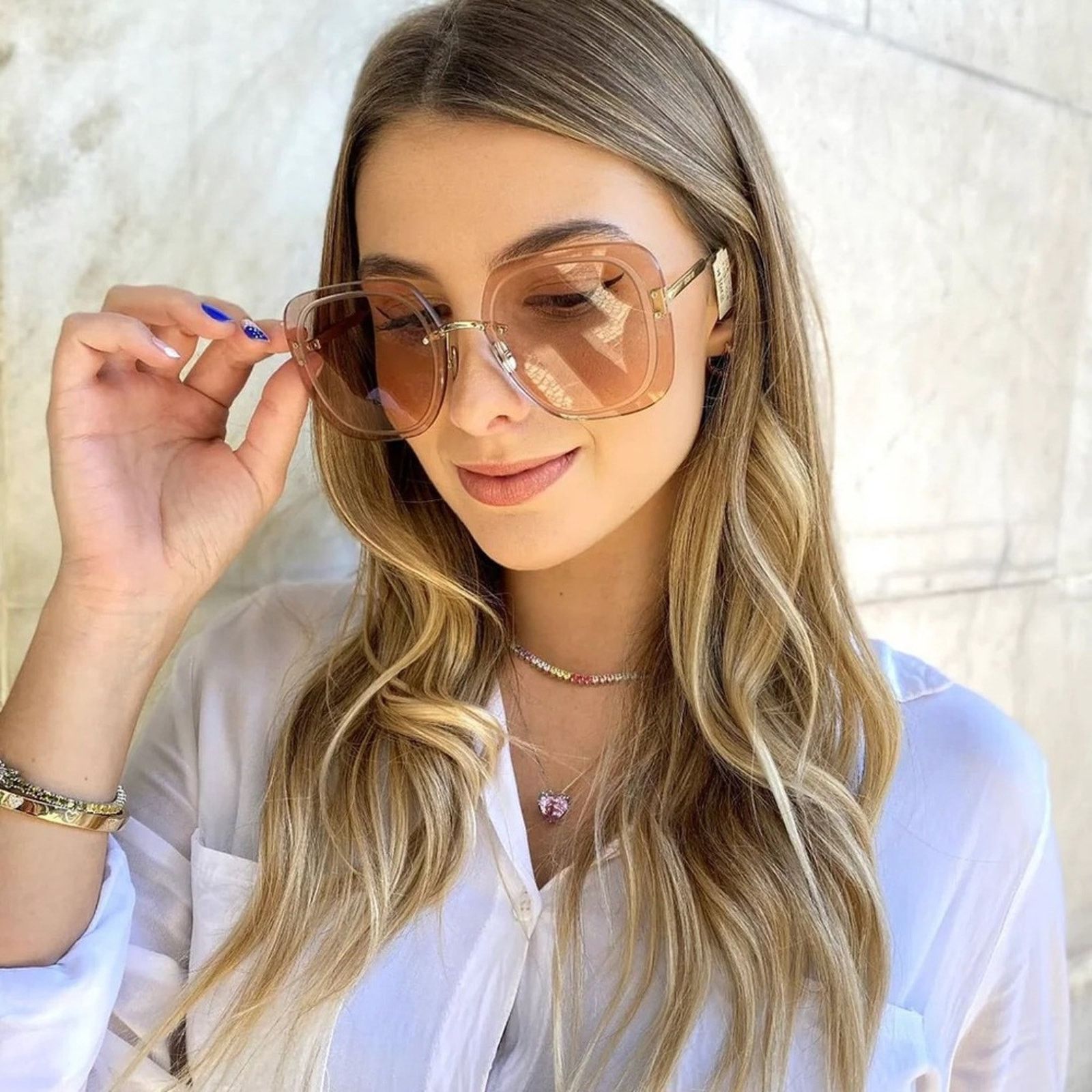 Dior DIOR Sunglasses ULTRADIOR SU B0E0 Gold/Nude Women NEW Size ONE SIZE - 10 Thumbnail
