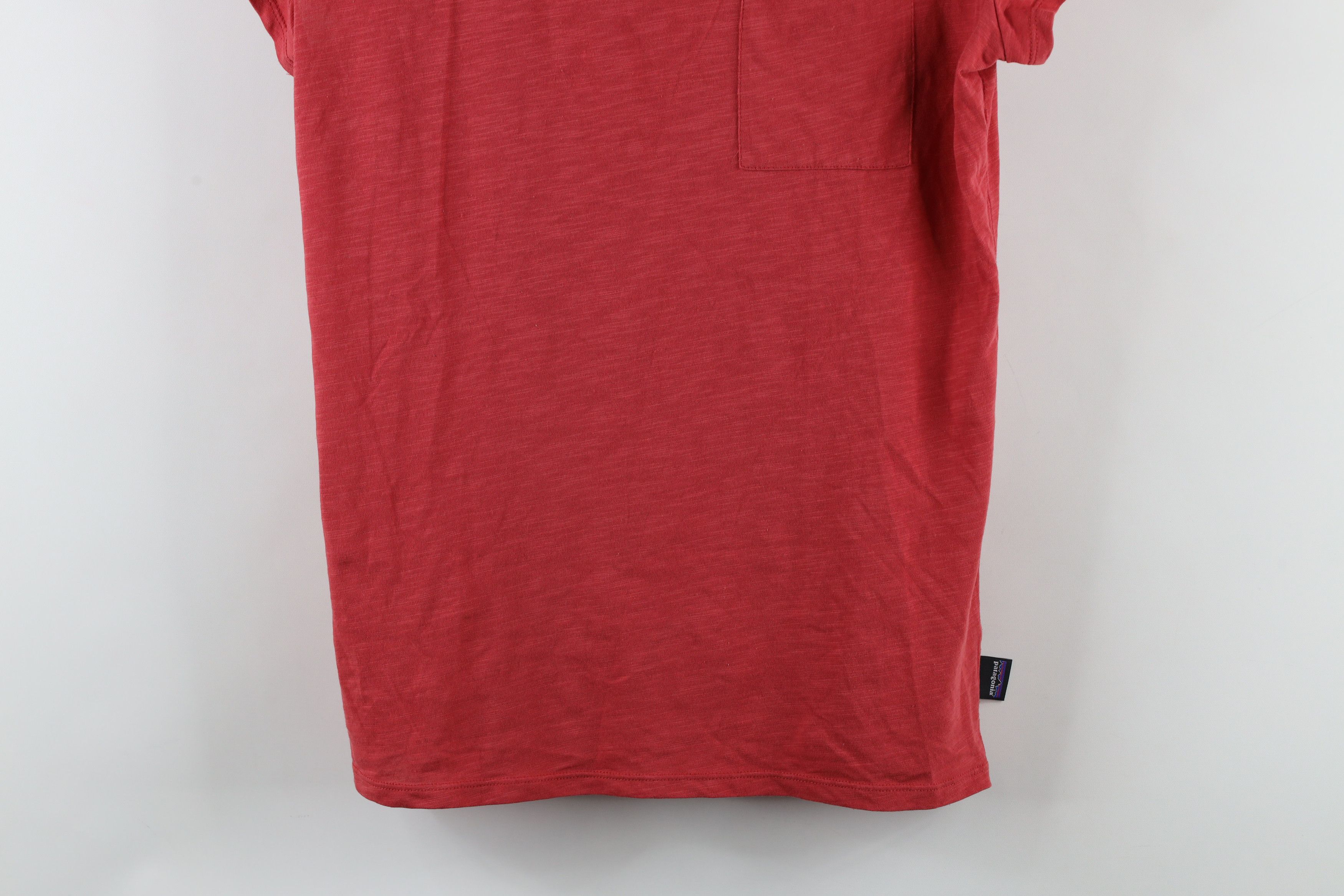 Patagonia × Vintage Patagonia Out Blank Short Sleeve Jersey Knit Pocket T-Shirt Size M / US 6-8 / IT 42-44 - 3 Thumbnail