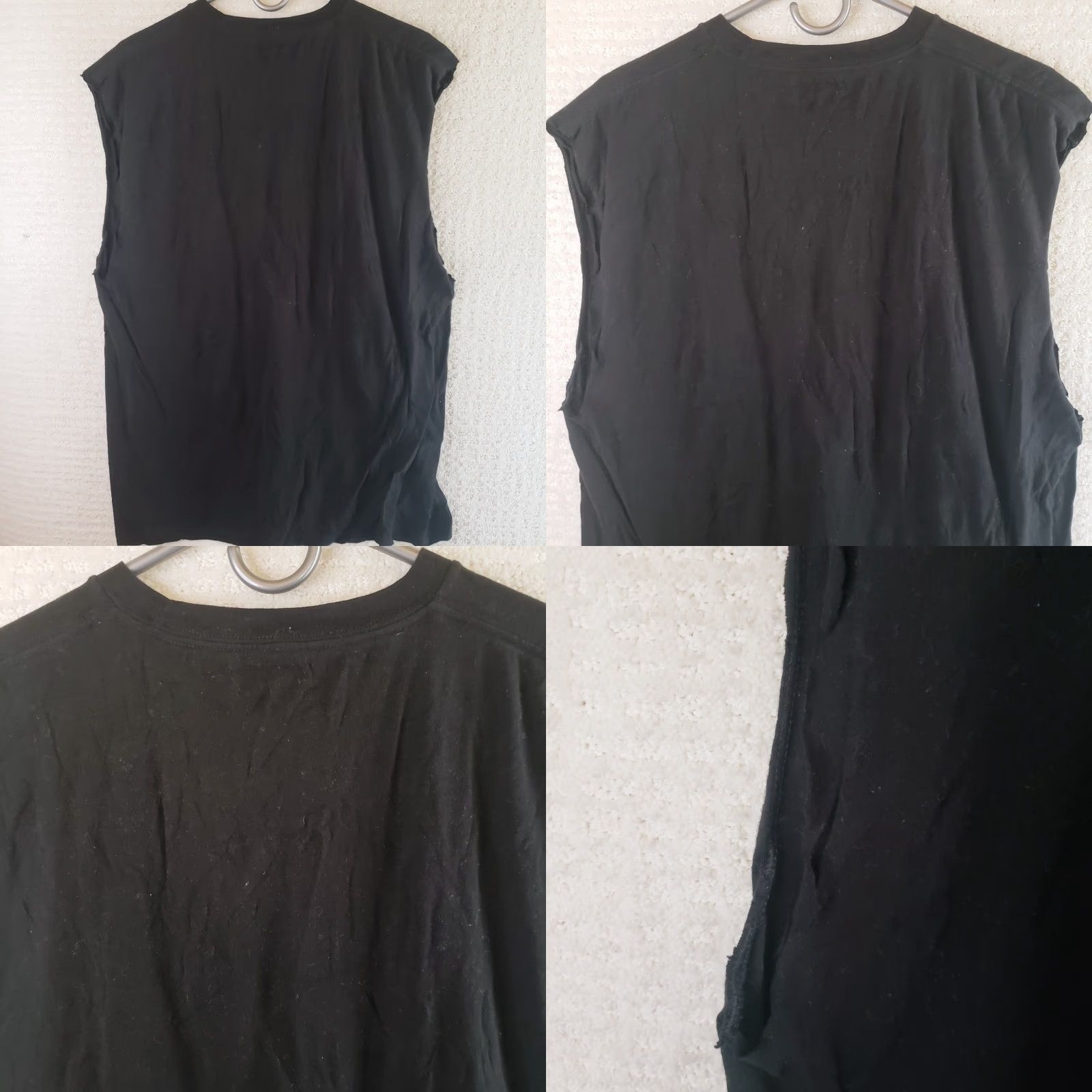 Vintage Pink Floyd T-Shirt Men XL Dark Side Of The Moon Black Band Tee Sleeveless Rough Cut Size US XL / EU 56 / 4 - 8 Thumbnail