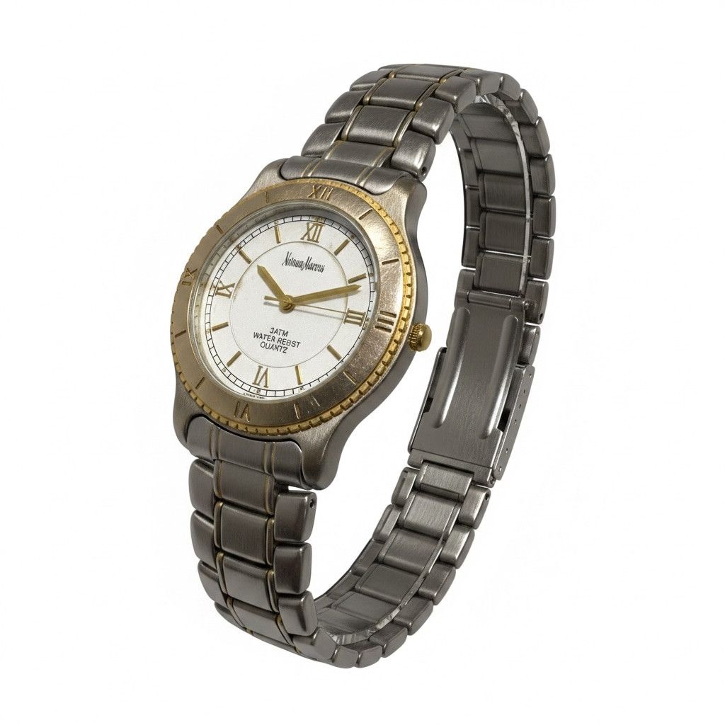 Neiman Marcus Women's Neiman Marcus Silver & Gold Tone Watch One Size Size ONE SIZE - 1 Thumbnail