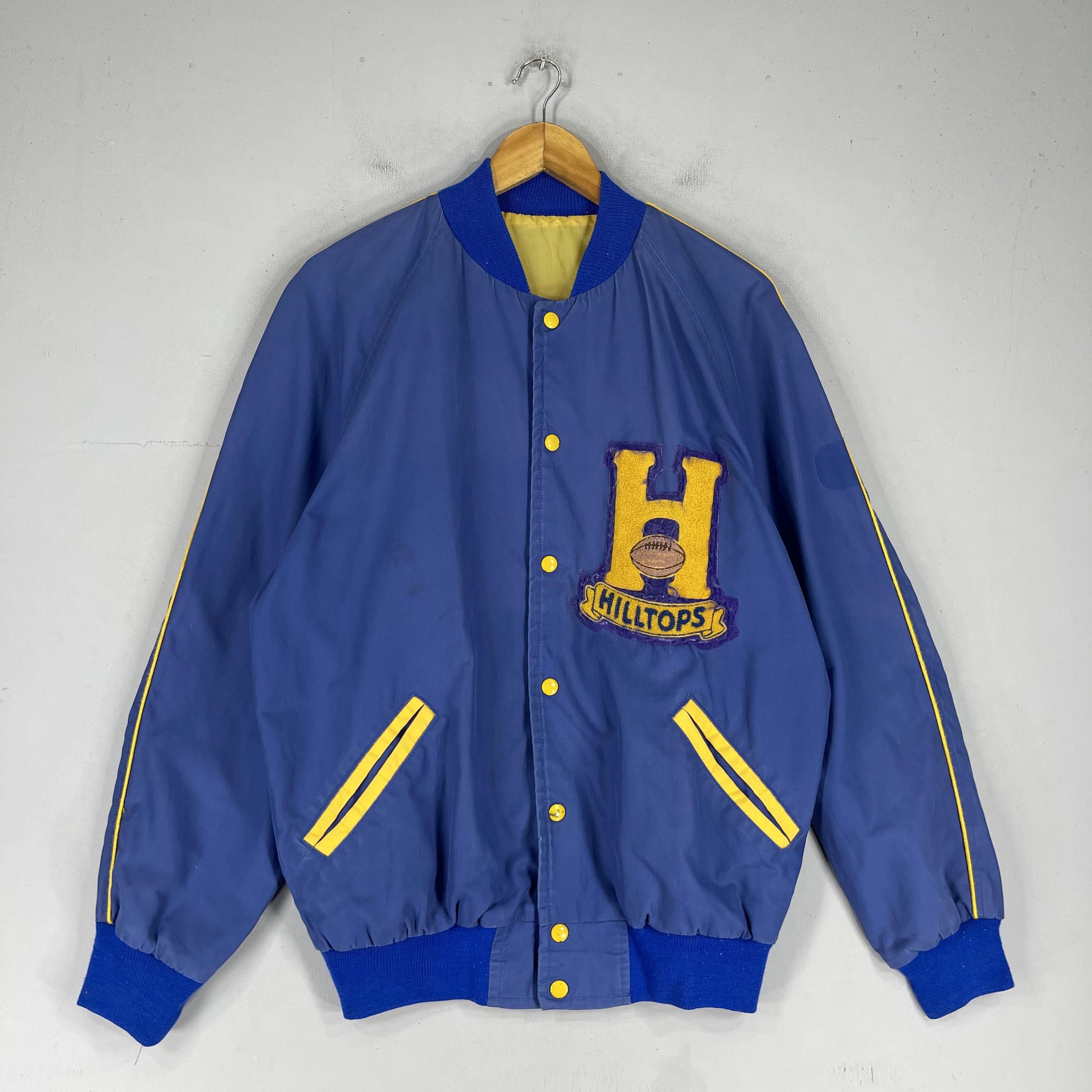 Vintage Vintage SASKATOON HILLTOPS Football Varsity Jacket Size US L / EU 52-54 / 3 - 4 Thumbnail