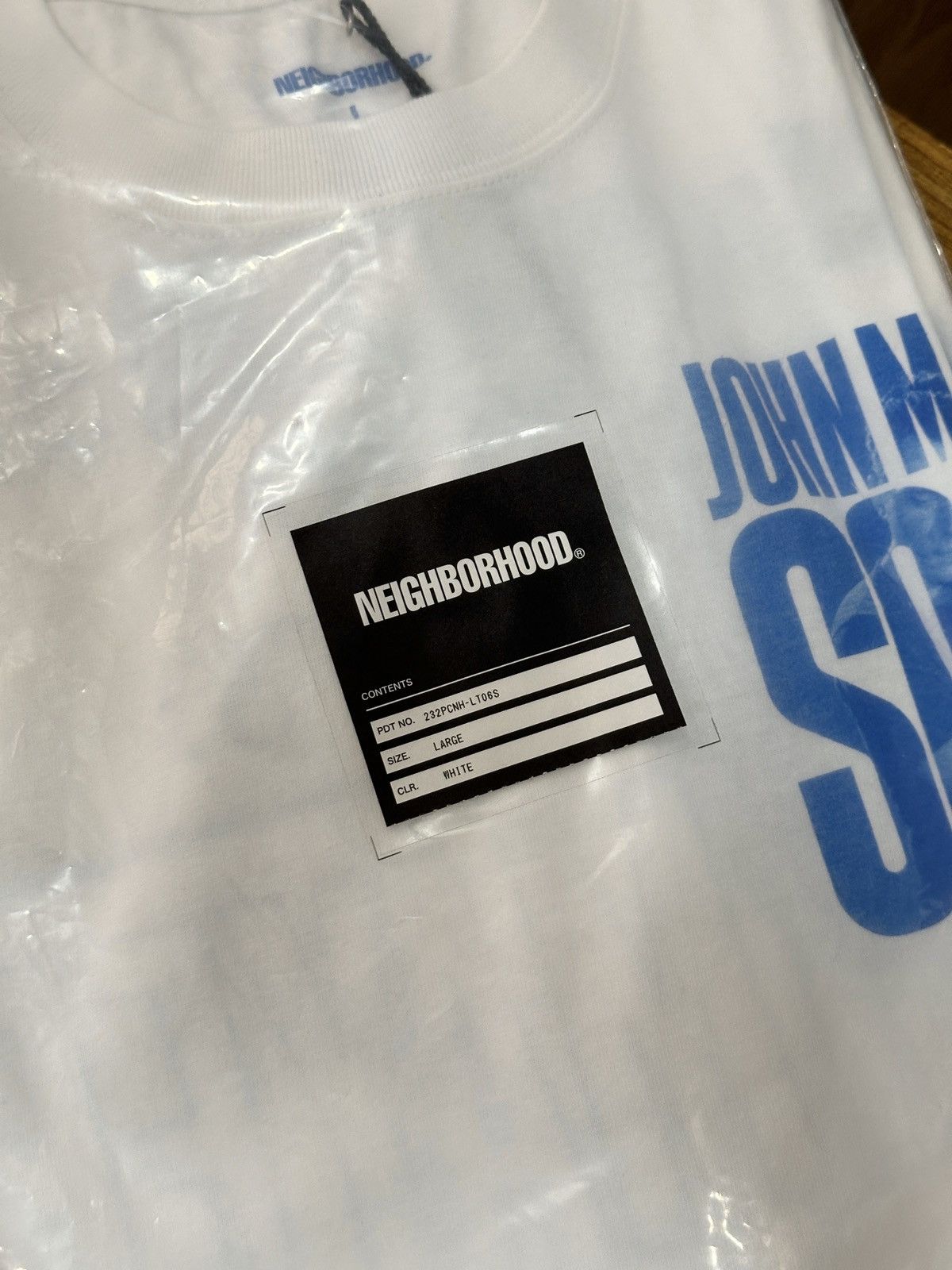 Neighborhood Neighborhood X John Mayers LS tee "White" - L Size US L / EU 52-54 / 3 - 8 Thumbnail