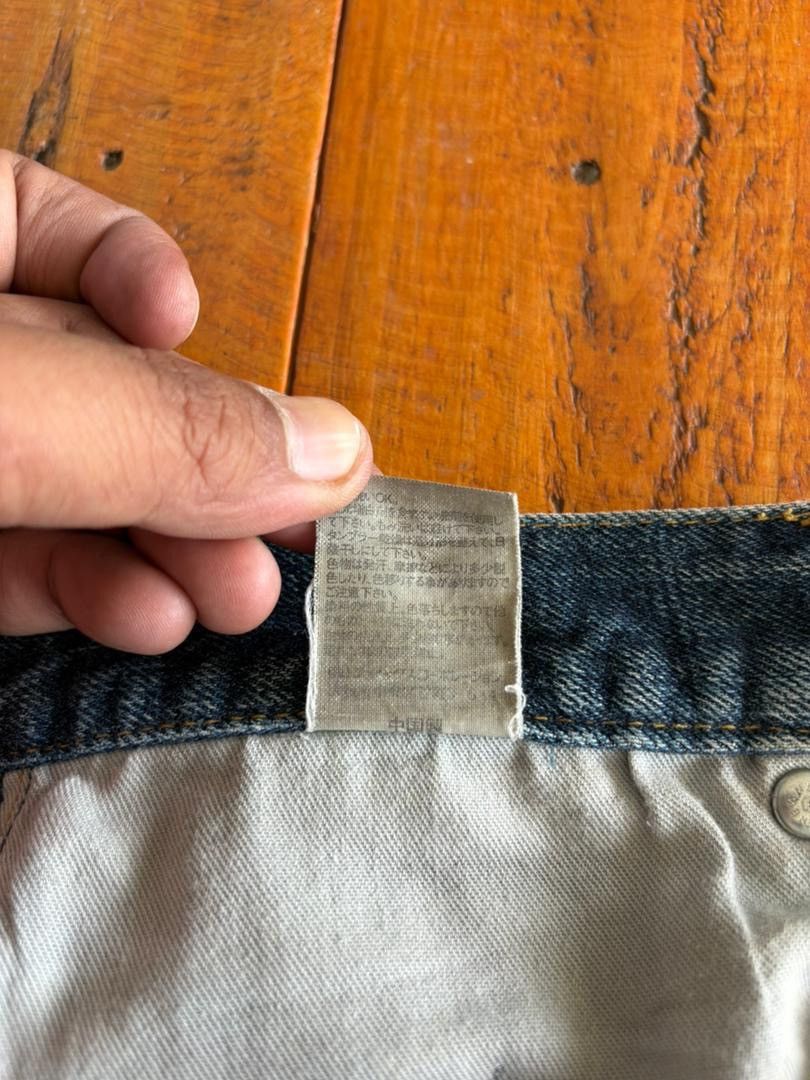 Paul Smith VTG Paul Smith Distressed Denim Pant Design Selvedge Rare Size US 30 / EU 46 - 17 Thumbnail