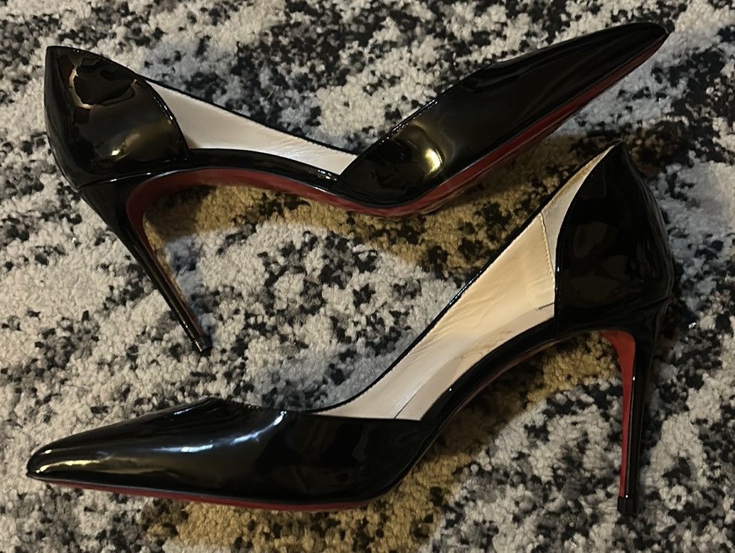 Christian Louboutin Christian Louboutin Iriza Dorsay Heel Black size 37 Size US 7 / IT 37 - 3 Thumbnail