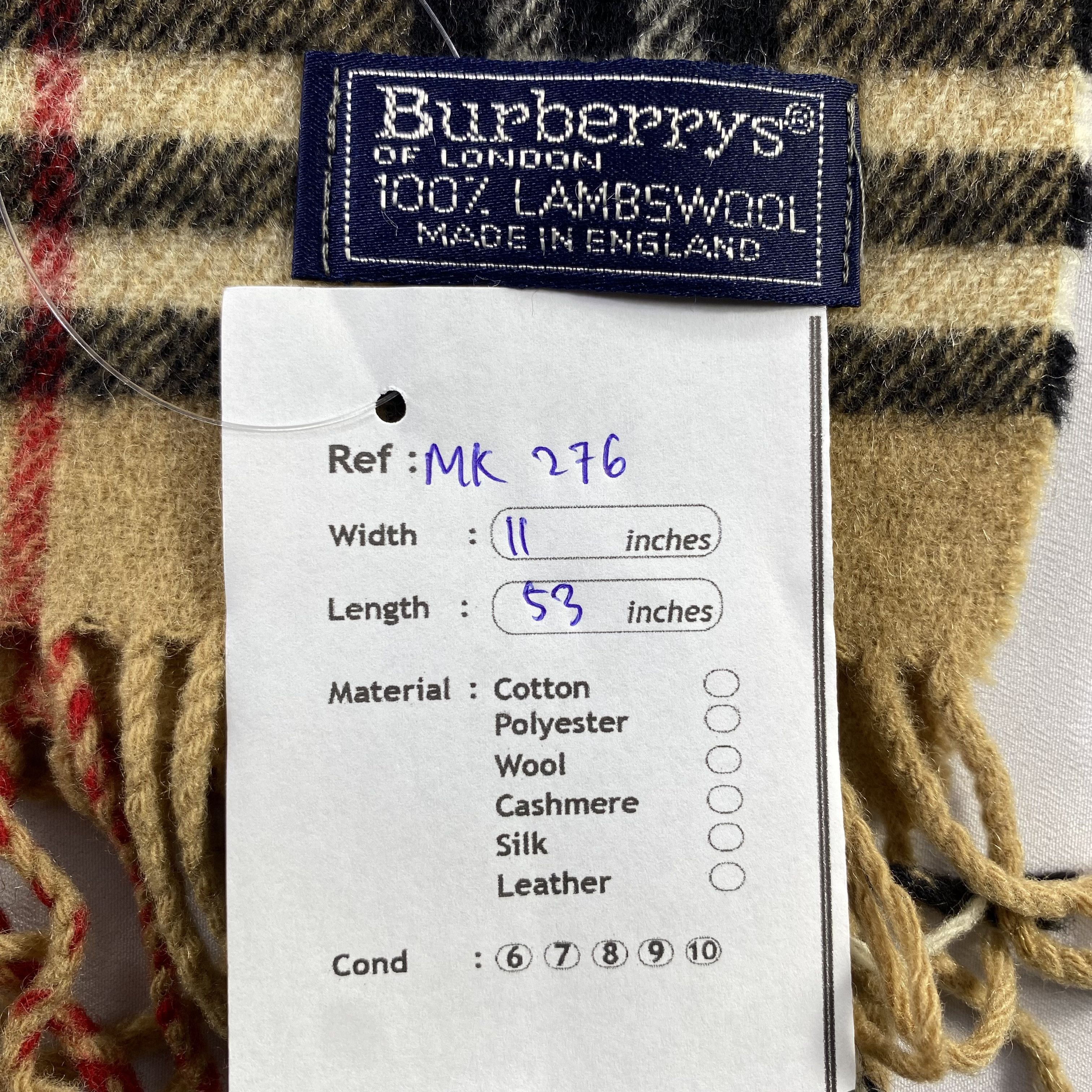 Burberry × Vintage Burberry Scarf / Muffler / Neckwear Size ONE SIZE - 5 Thumbnail