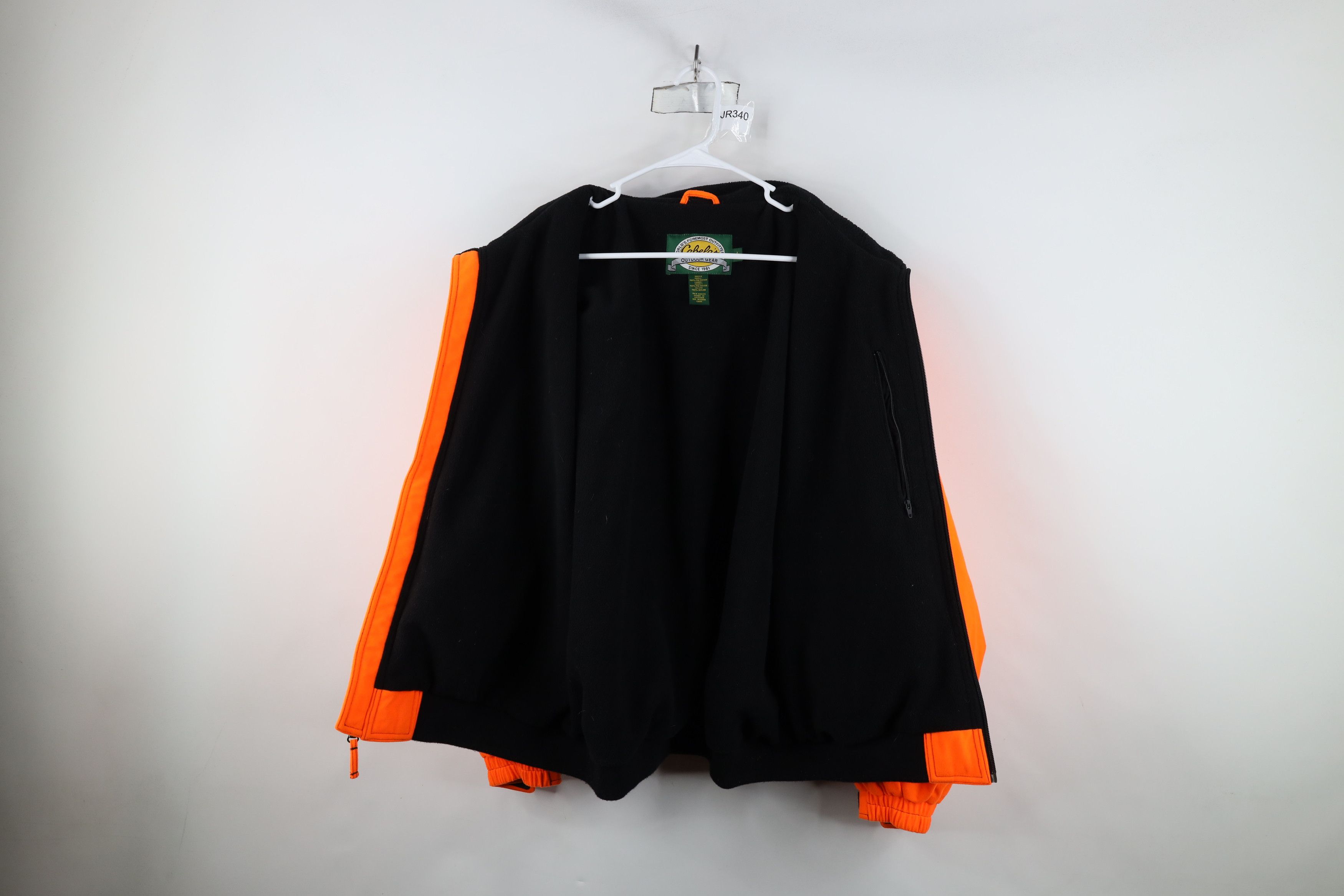 Cabelas × Vintage Vintage 90s Cabelas Fleece Lined Chamois Cloth Bomber Jacket Size US L / EU 52-54 / 3 - 10 Thumbnail