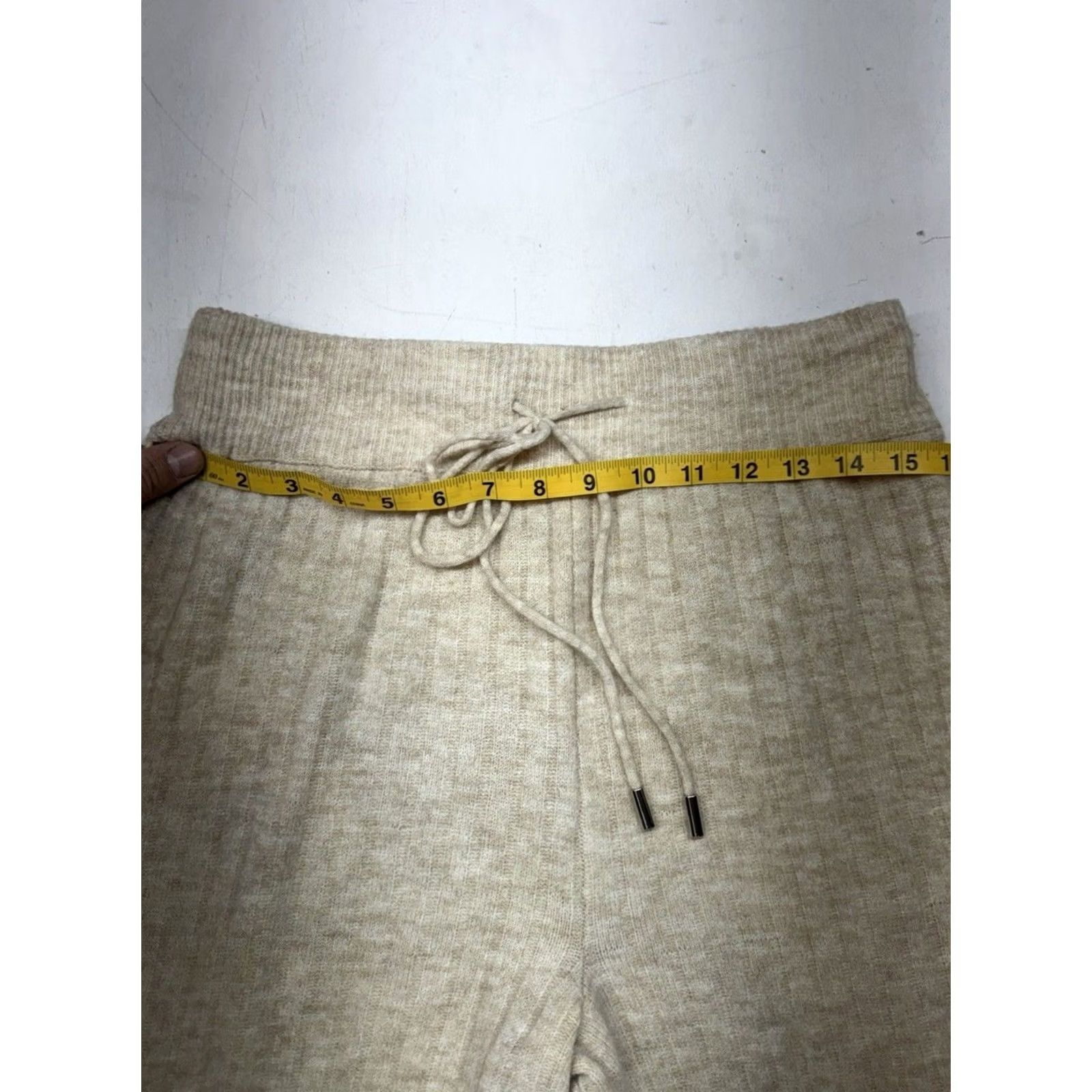 Free People Free People Women's Around The Clock Knit Sweater Pants Set Oatmeal S/M NWT Size S / US 4 / IT 40 - 7 Thumbnail