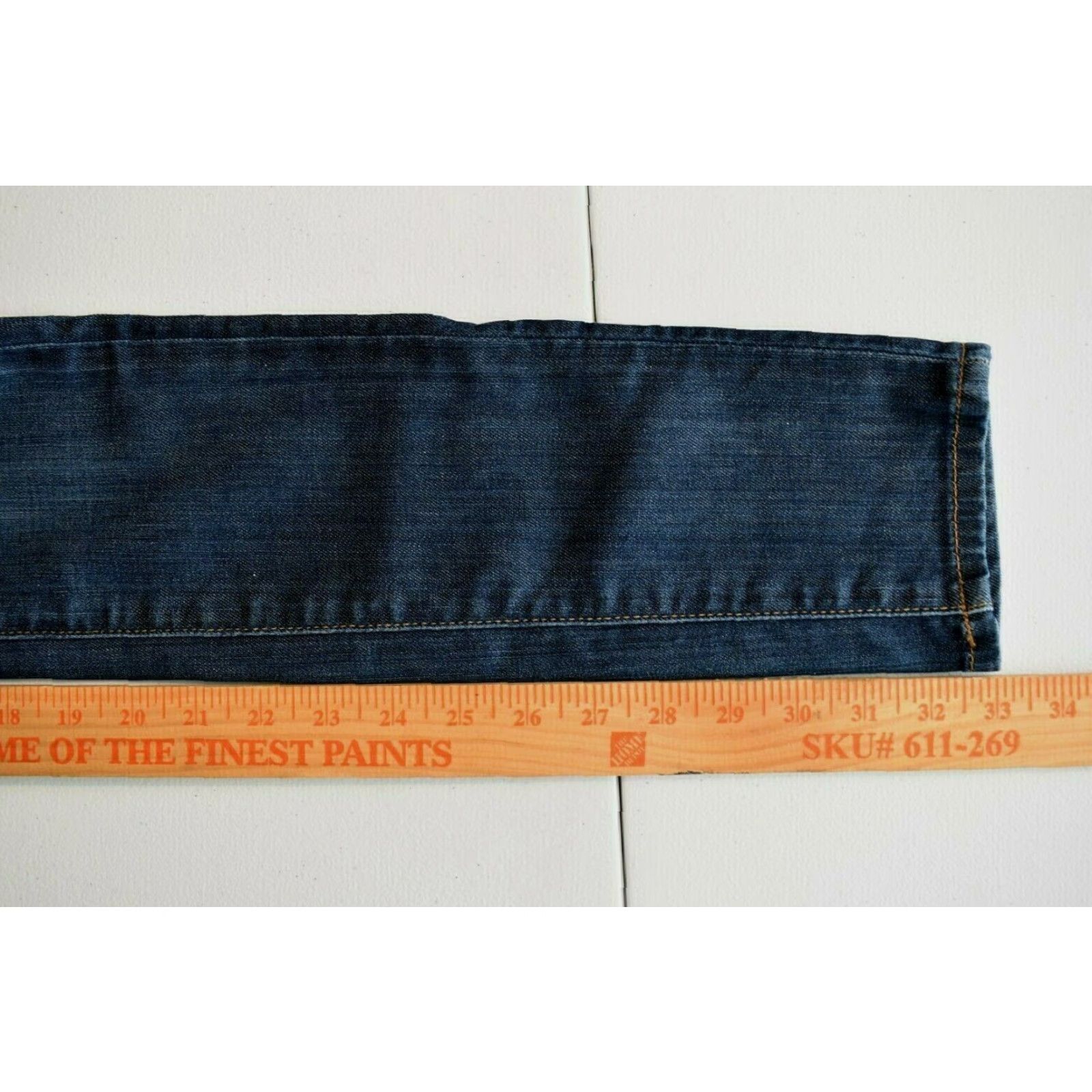 Lucky Brand Lucky Brand Charlie Skinny Jeans Womens 28x33 Slim Denim Blue Studded Distressed 00/24 Size 28" / US 6 / IT 42 - 6 Thumbnail