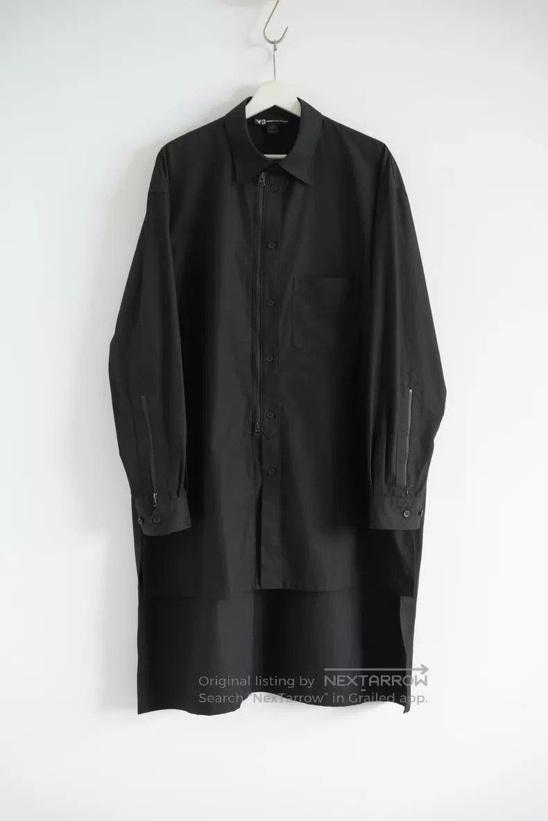 Yohji Yamamoto Yohji Yamamoto 23ss Rampage Black Crow Zipper Shirt Size US S / EU 44-46 / 1 - 2 Thumbnail