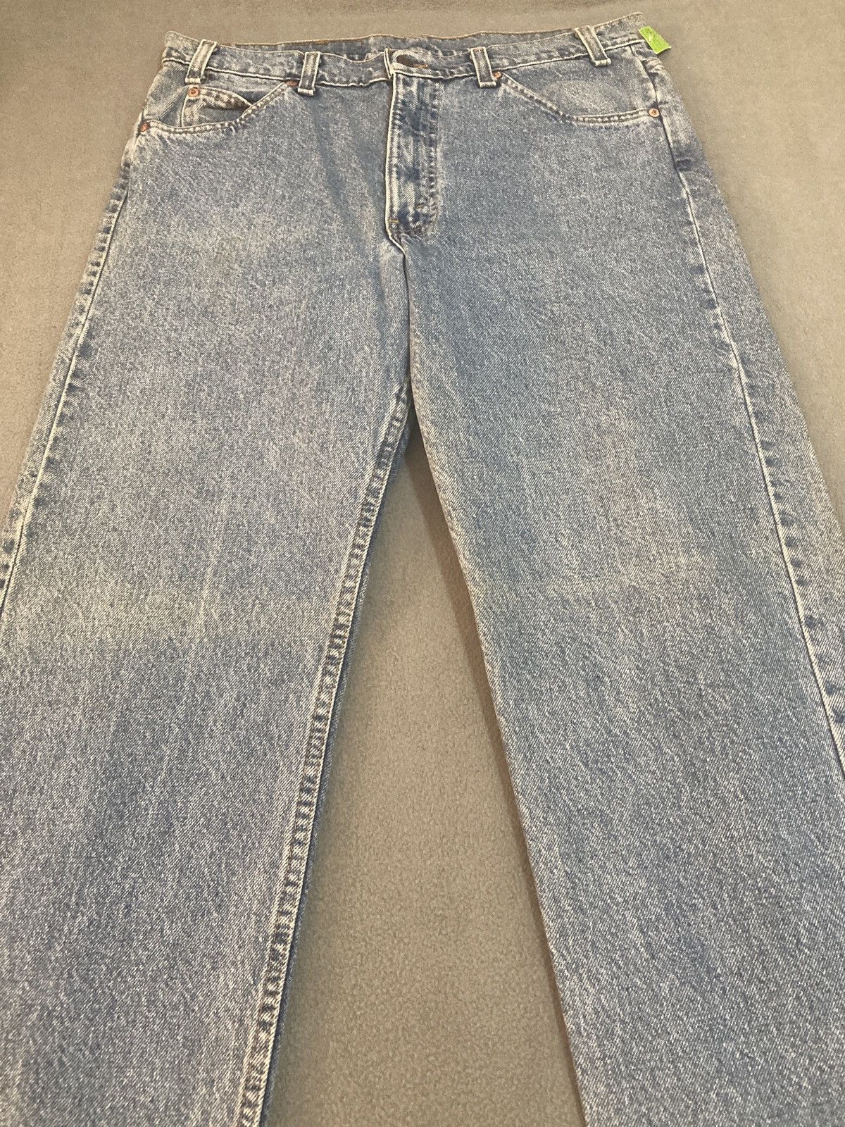 Levi's Vintage 90’s Levis 505 orange tab jeans Made in USA Size US 36 / EU 52 - 2 Thumbnail
