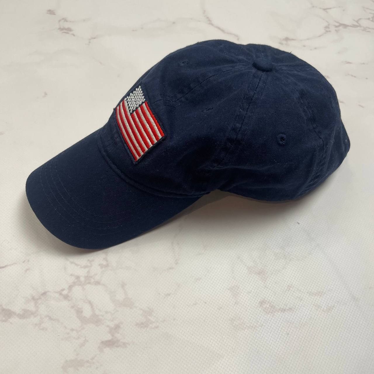 Old Navy Old Navy American Flag Blue Baseball Hat Cap Size ONE SIZE - 4 Thumbnail