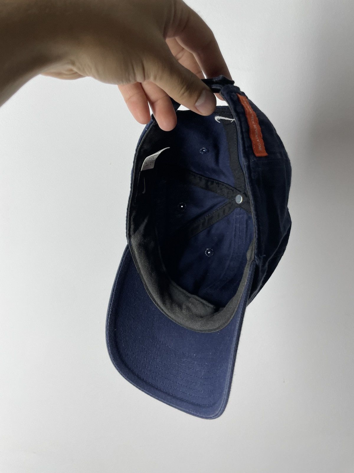 Nike × Vintage Nike Vintage Taiwan Swoosh cap Size ONE SIZE - 10 Thumbnail