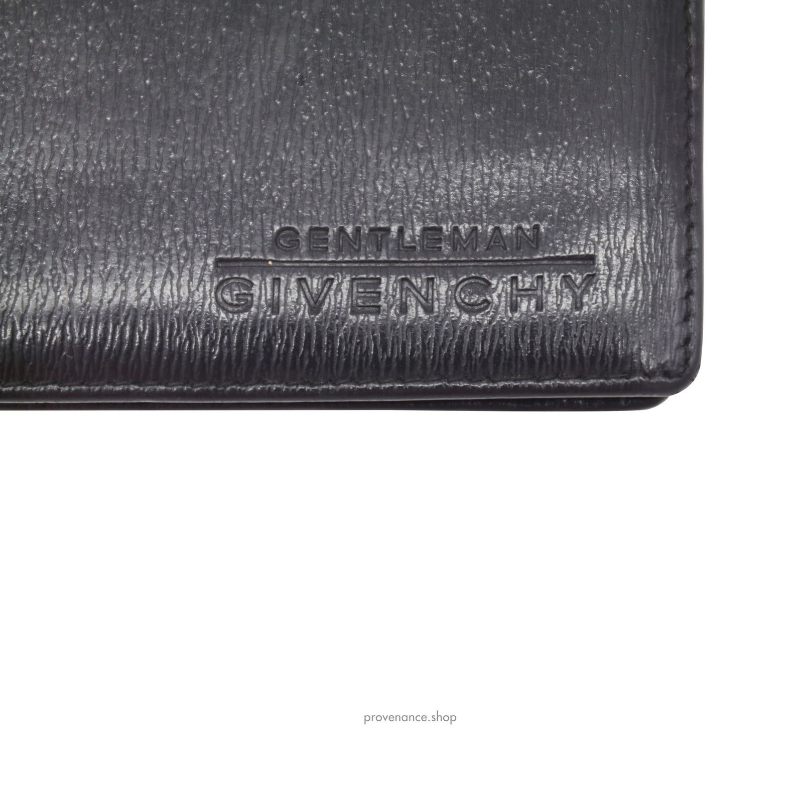 Givenchy 🔴 Givenchy Gentleman Bifold Wallet - Black Leather Size ONE SIZE - 6 Thumbnail