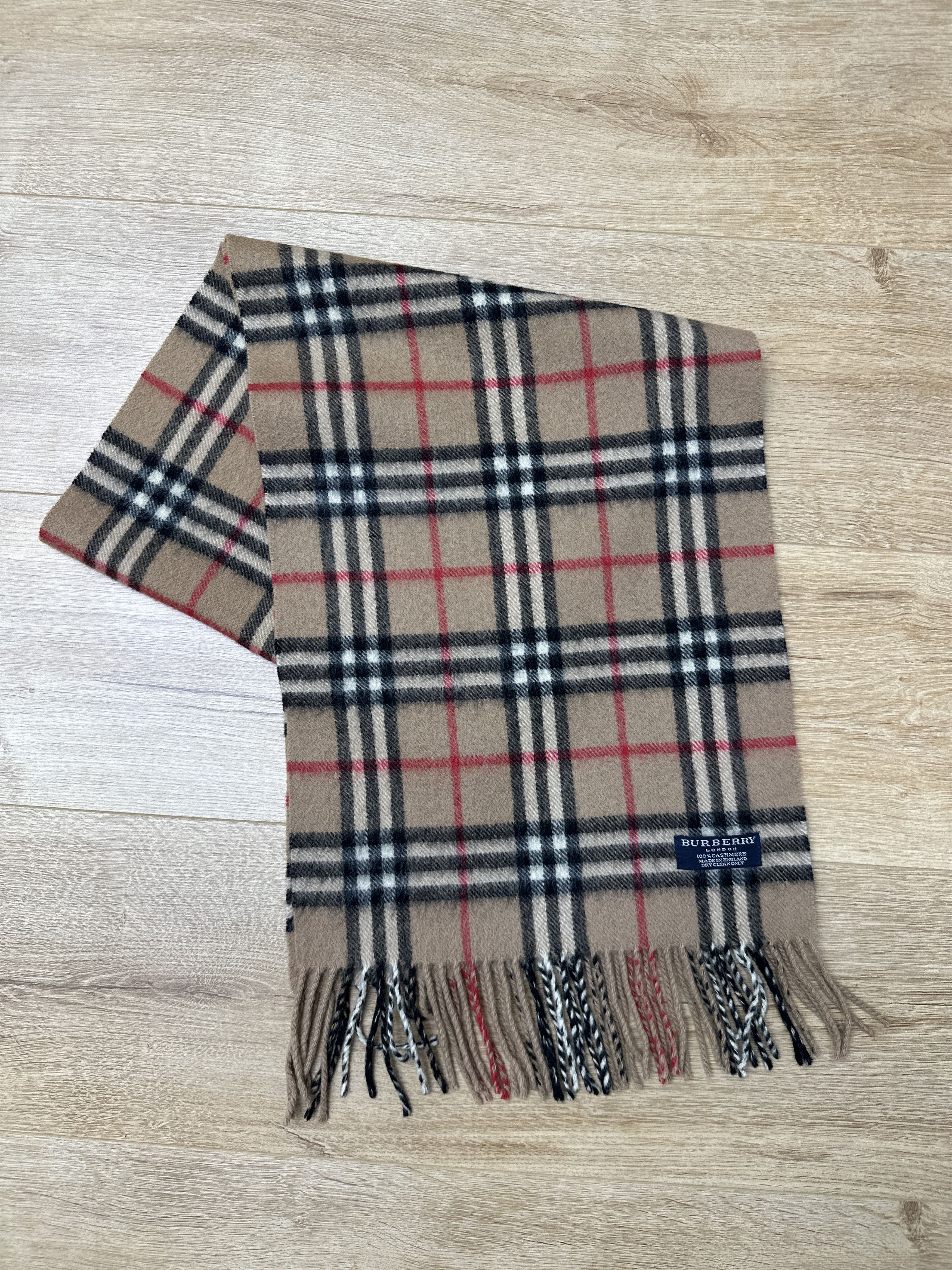 Burberry Burberry London Classic Check 100% Cashmere Scarf 150x30 Cm Size ONE SIZE - 3 Thumbnail