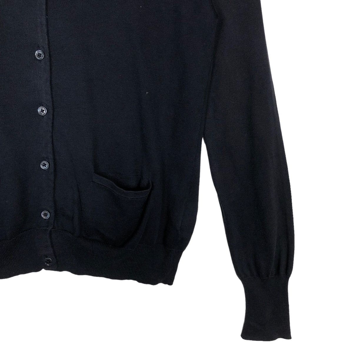 Japanese Brand 🔥Iconic Black Vintage Knit Sweatshirt Size S / US 4 / IT 40 - 4 Thumbnail