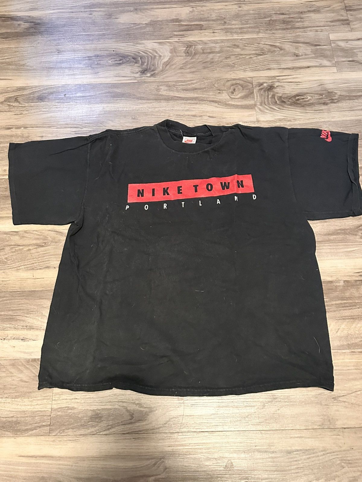 Nike × Vintage Nike town T-shirt Portland Size US XL / EU 56 / 4 - 1 Thumbnail