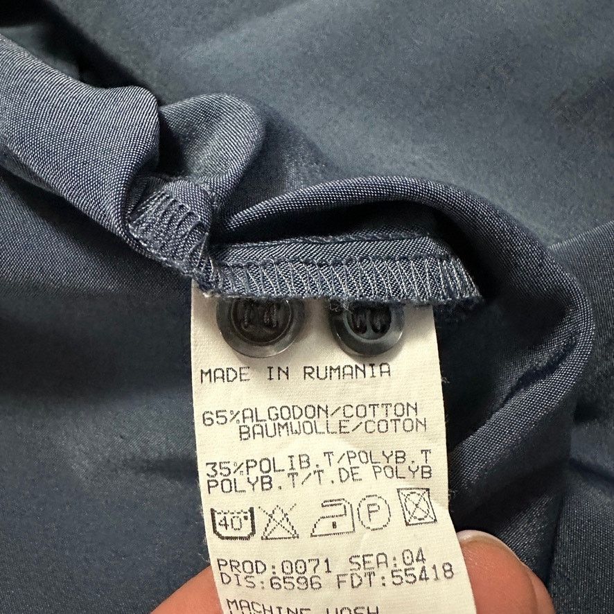 Hugo Boss Hugo Boss matte blue button down size 16.5 Size US L / EU 52-54 / 3 - 7 Thumbnail