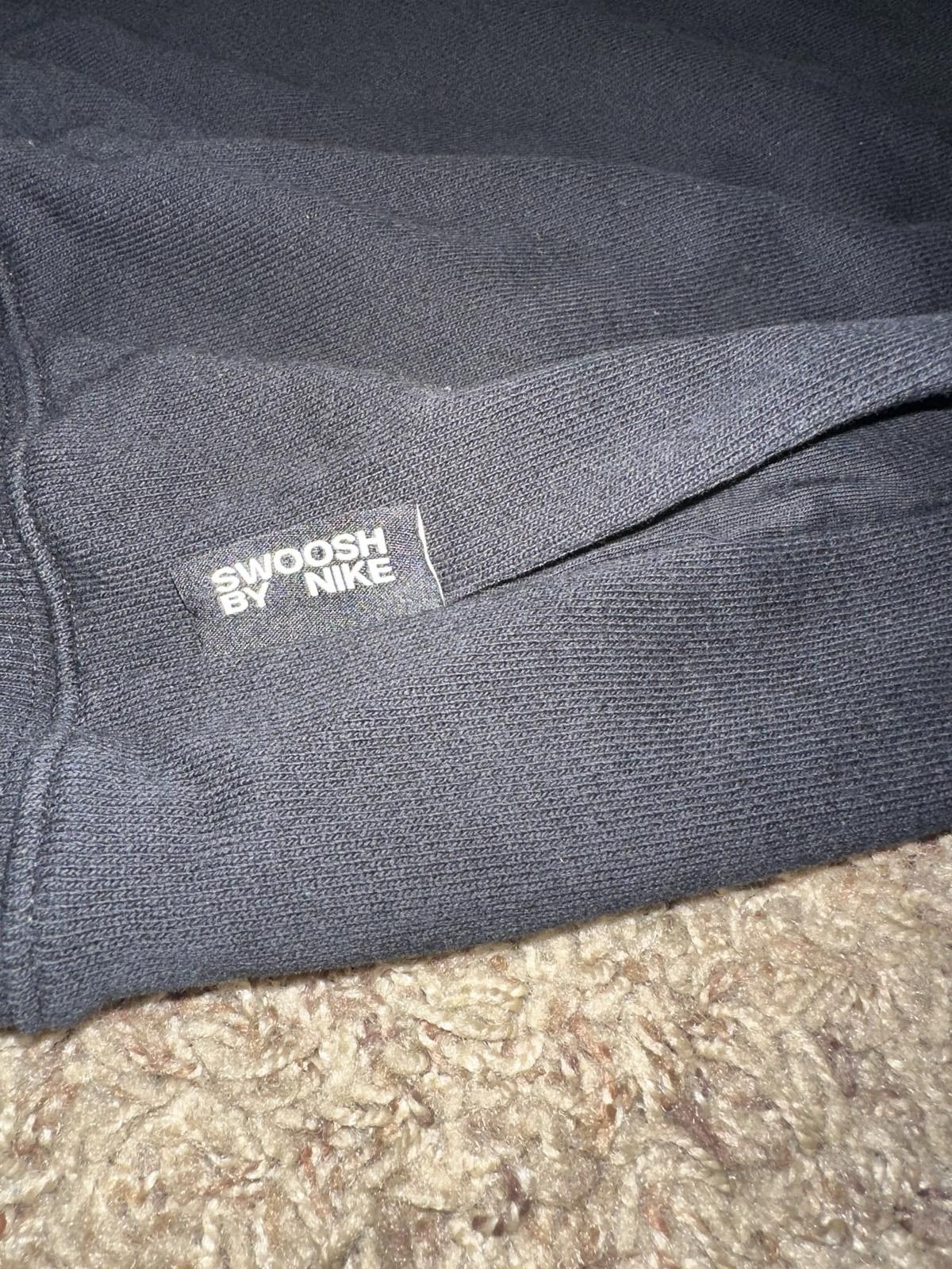 Nike Nike Sportswear Big Swoosh Half Zip Black/White Hoodie Sample Size US L / EU 52-54 / 3 - 8 Thumbnail