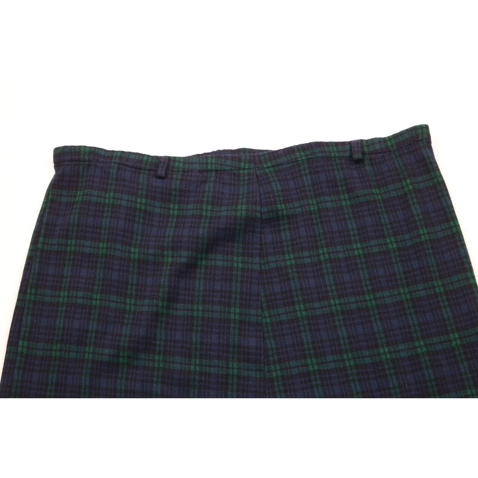 Vintage Vintage 70s Streetwear Knit Tartan Plaid Skirt Size 32" / US 10 / IT 46 - 7 Thumbnail