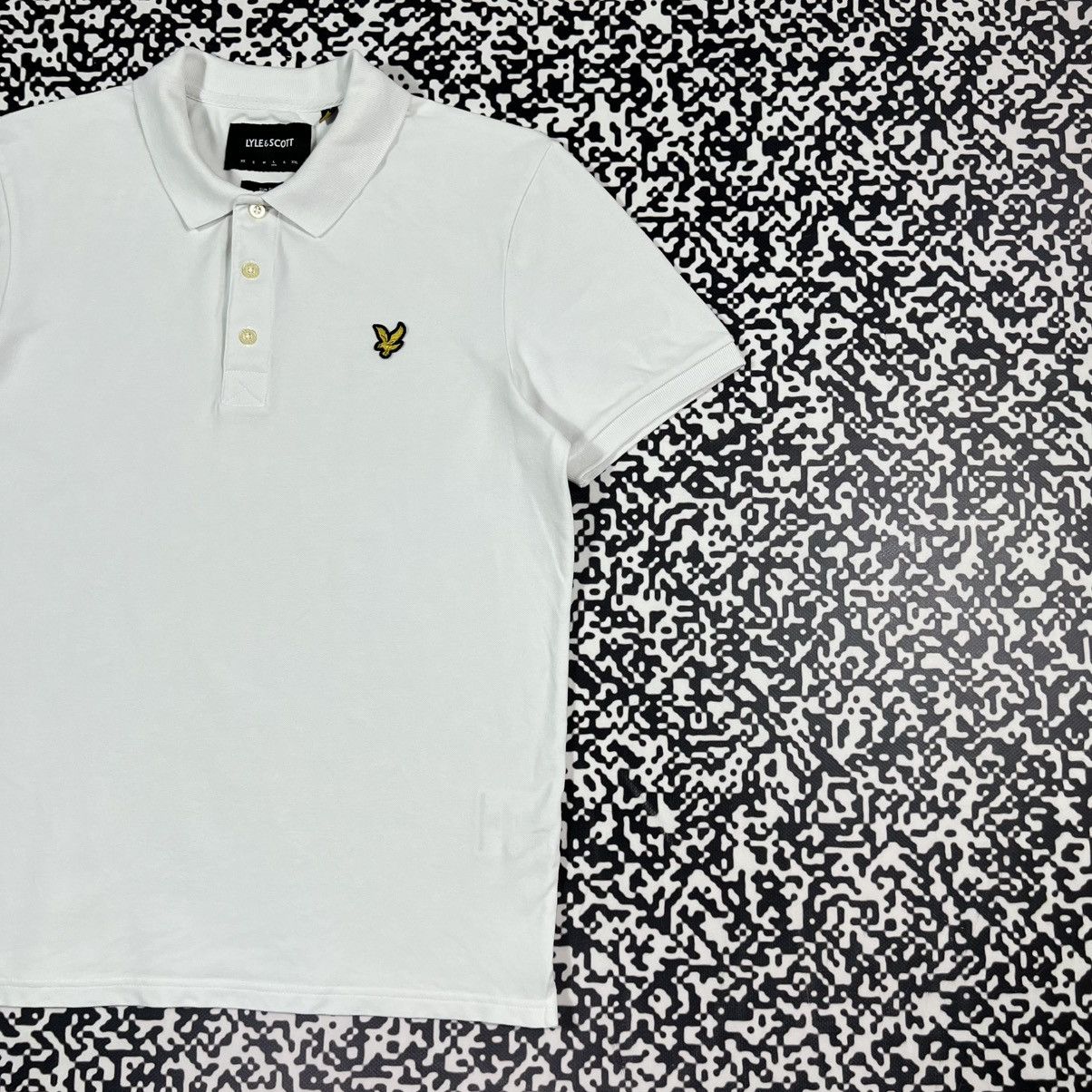 Lyle & Scott Vintage Y2K Lyle Scott Casual Classic Style Polo T-shirt Size US L / EU 52-54 / 3 - 3 Thumbnail
