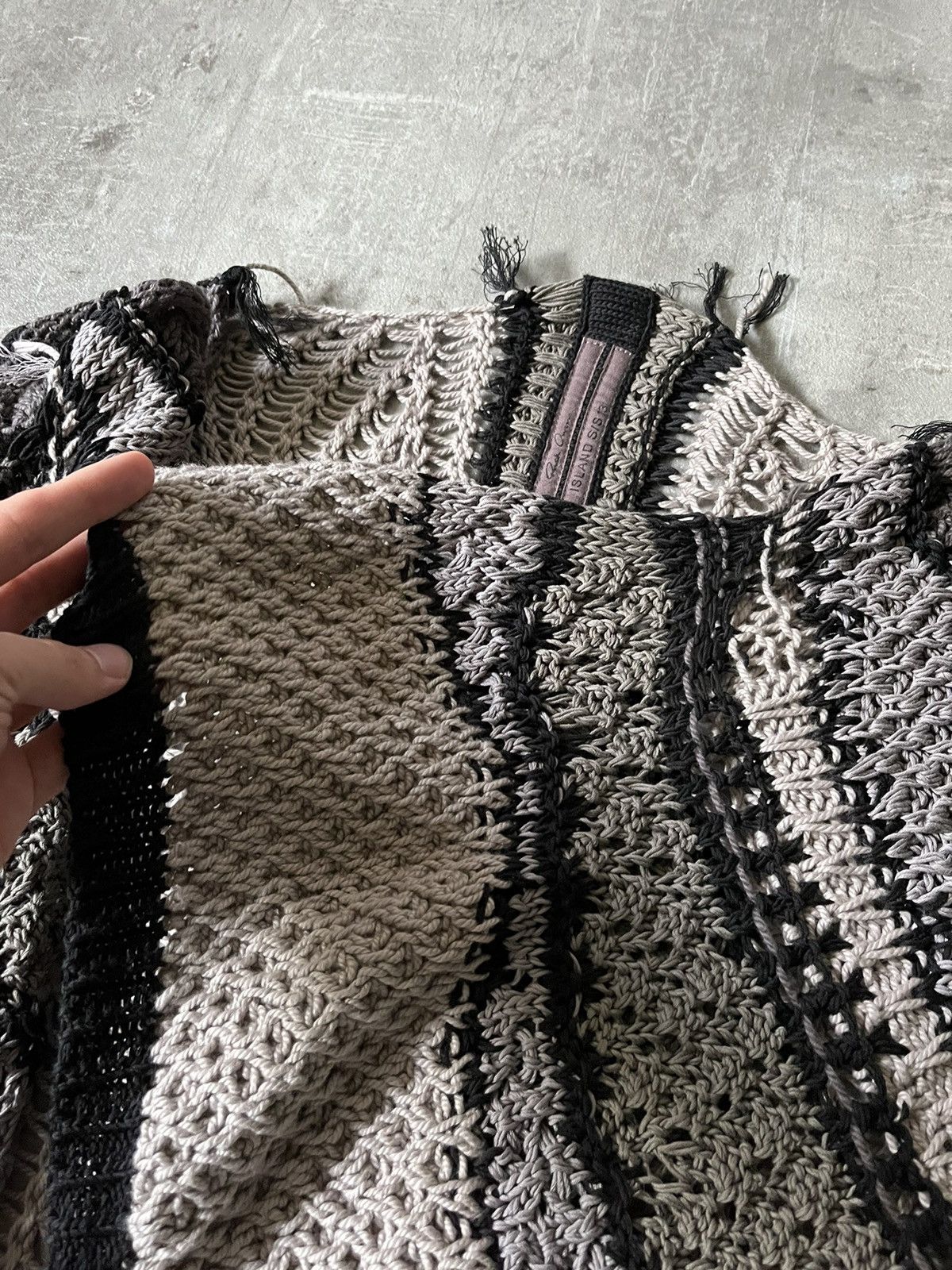 Rick Owens Rick Owens Island ss13 psycho knit vest Size US M / EU 48-50 / 2 - 6 Thumbnail