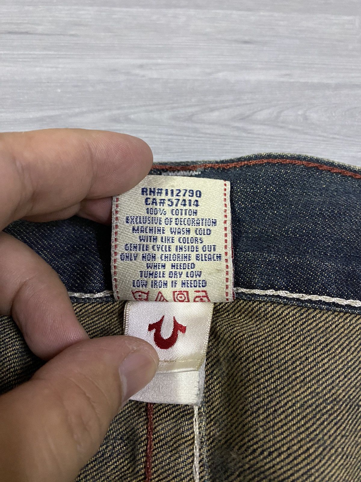 True Religion True Religion straight-leg denim jeans Made in USA Size US 42 / EU 58 - 23 Thumbnail