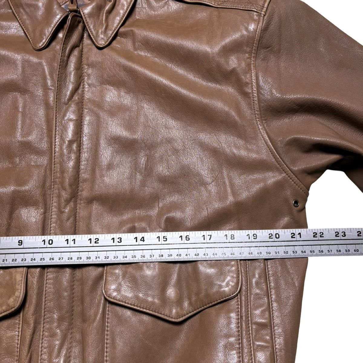Other Vintage Pelle NY Milano Leather Jacket M Bomber Flight A2 Size US M / EU 48-50 / 2 - 4 Thumbnail