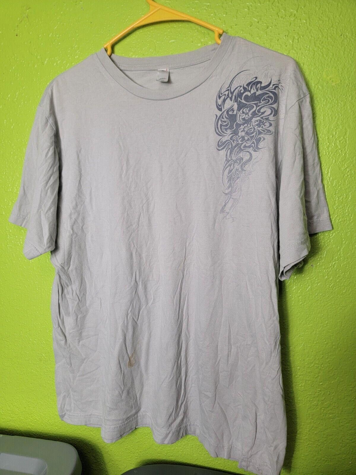 Anvil Hyundai Tee Shirt Vintage Y2K Anvil Slim Large Tribal Smoke Size US L / EU 52-54 / 3 - 1 Thumbnail