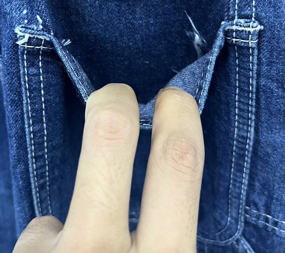 Edwin × Vintage Vintage EDWIN “Over Works Factory” Denim Overalls - Size S Size US 30 / EU 46 - 14 Thumbnail
