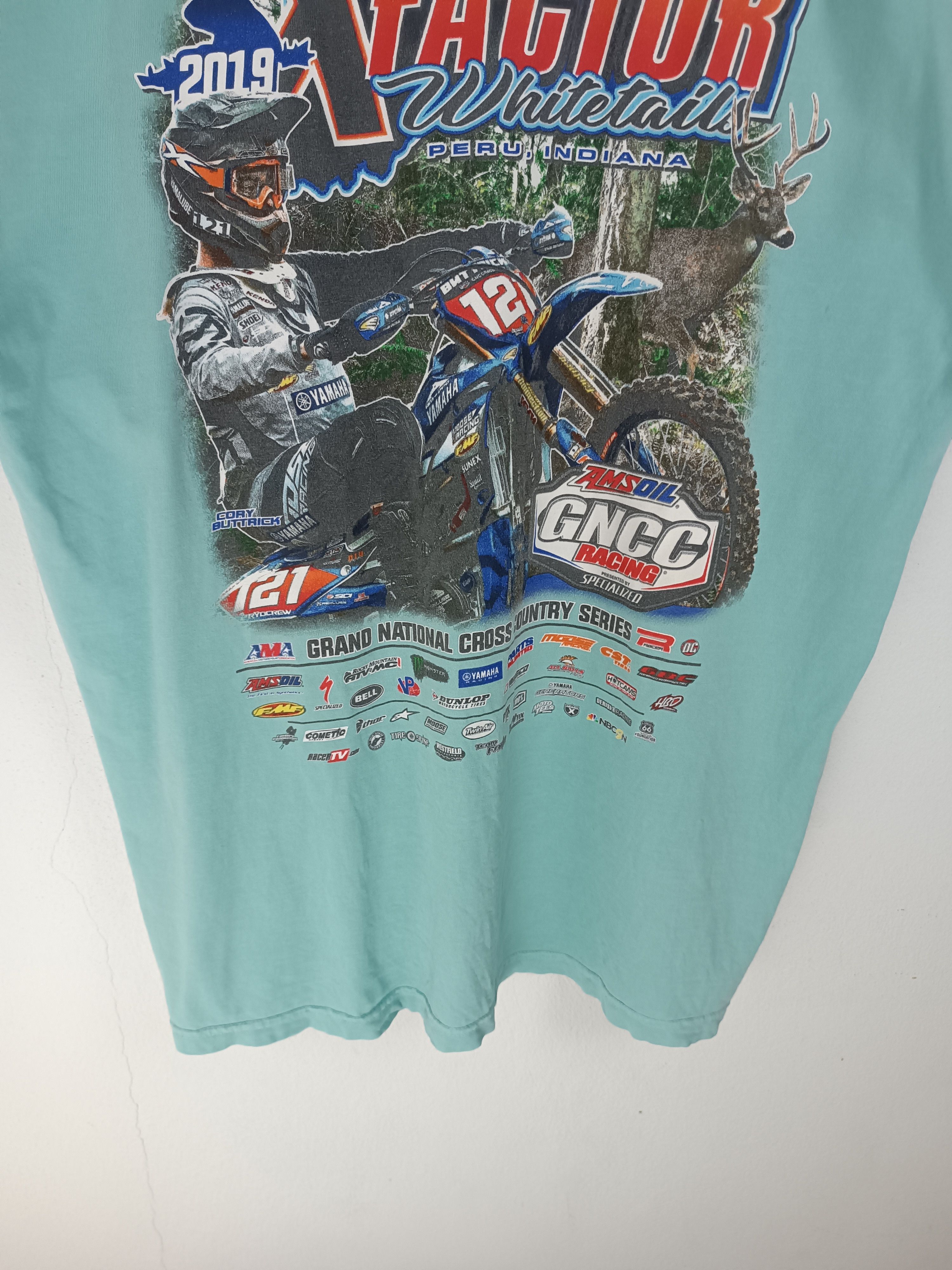Vintage VINTAGE YAMAHA RACING CROSSCOUNTRY motocross atv bmx extreme Size US L / EU 52-54 / 3 - 12 Thumbnail