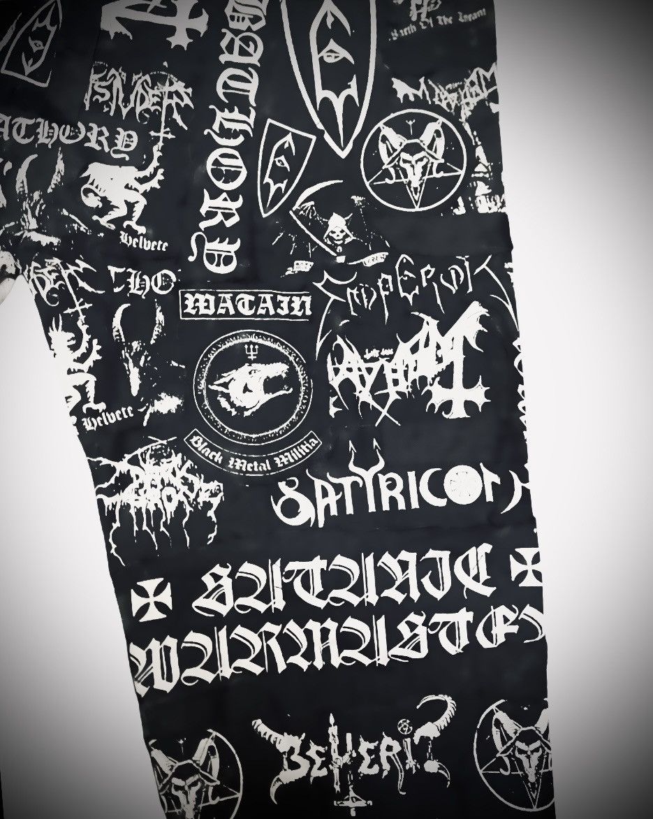 Band Tees × Other Heavy Metal Custom Shorts Pants Size US 31 - 5 Thumbnail