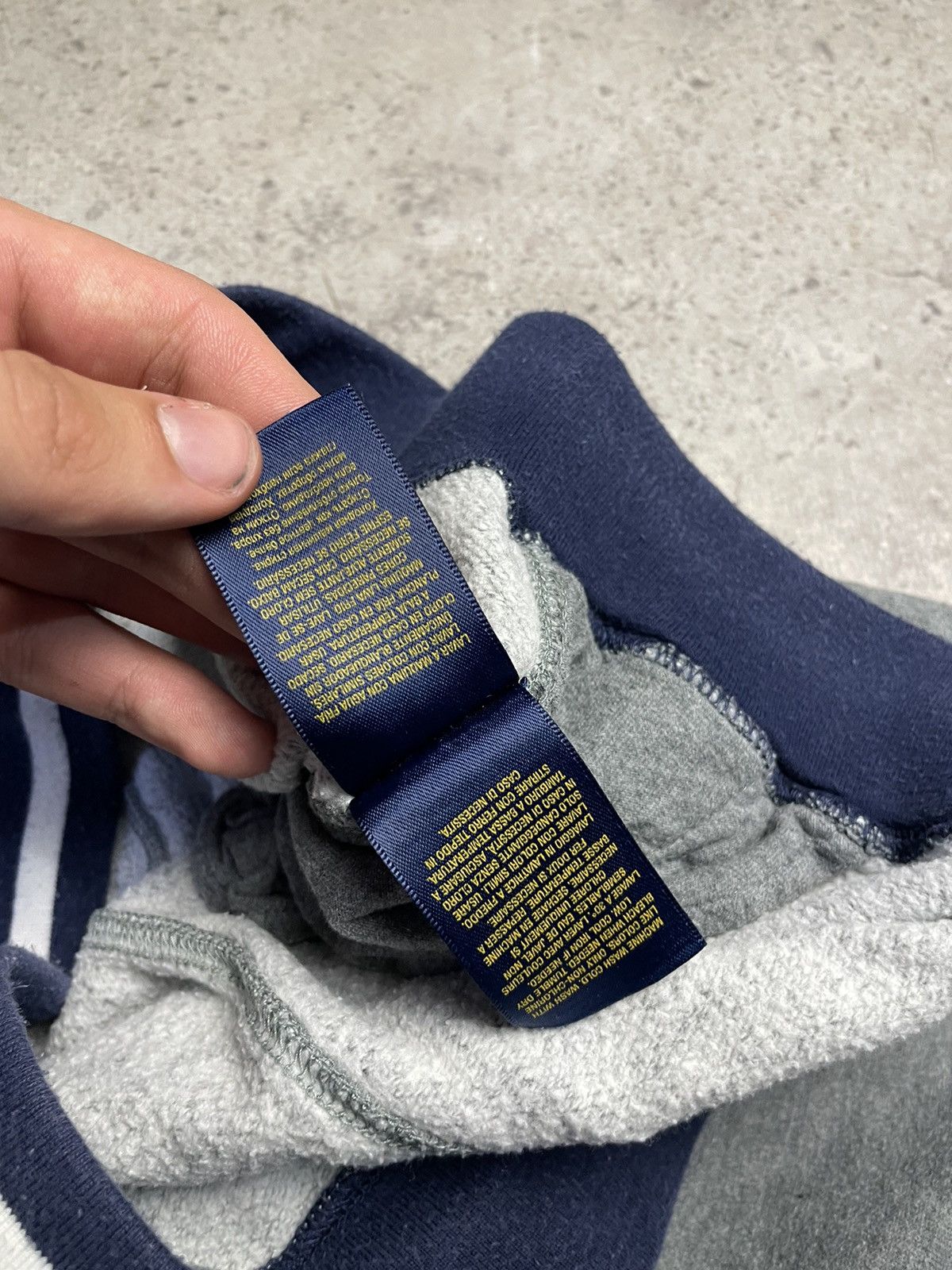 Polo Ralph Lauren Gray Polo Ralph Lauren Sweatpants Size US 30 / EU 46 - 6 Thumbnail