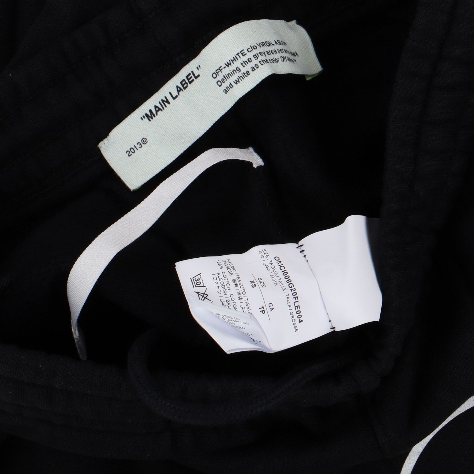 Off-White Black Tape Arrows Sweatshorts Size US 28 / EU 44 - 6 Thumbnail