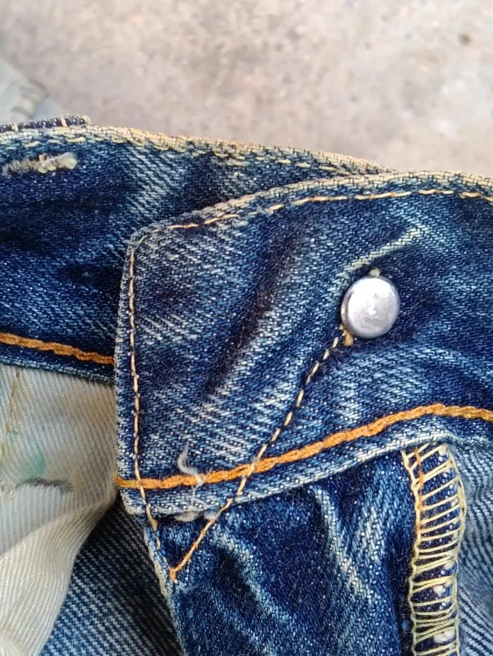 Levi's Distressed Levi's 501ZXX BIG E Selvedge Denim Patchwork. Size US 30 / EU 46 - 12 Thumbnail