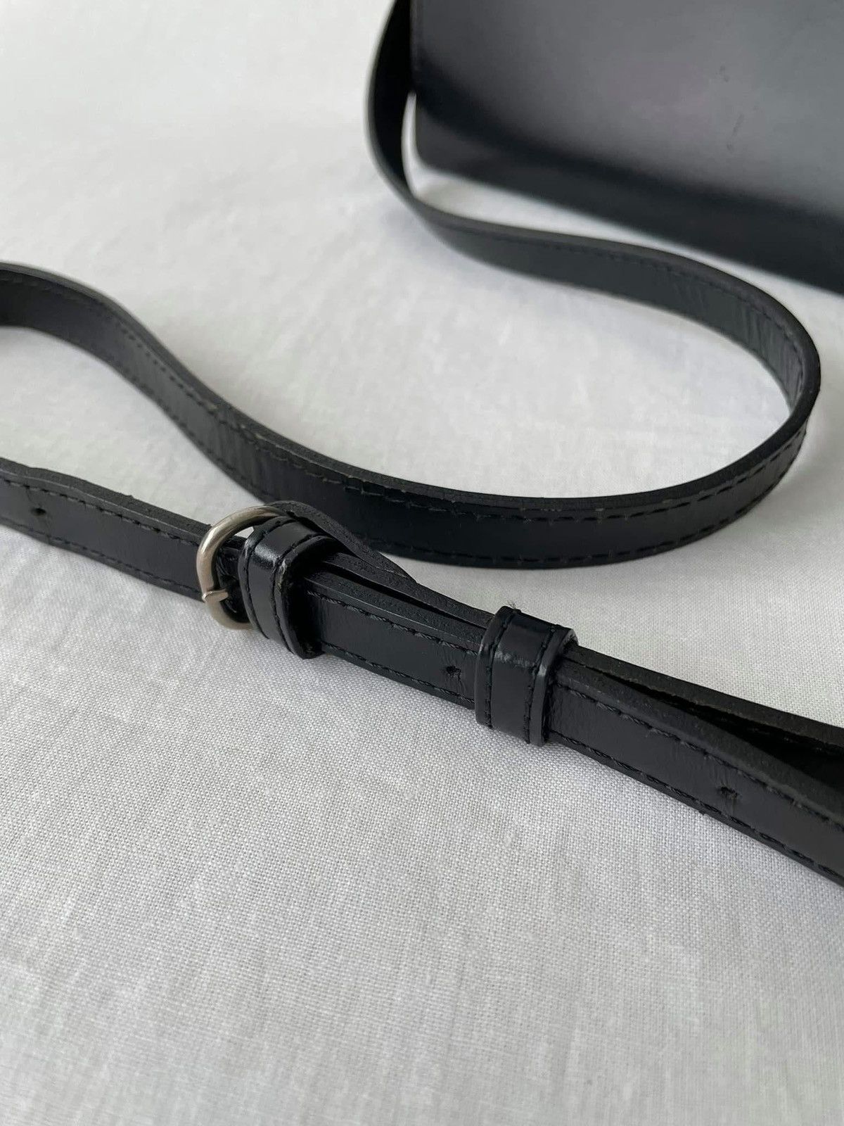 Yohji Yamamoto Yohji Yamamoto Y’saccs Leather Sling Bag Size ONE SIZE - 5 Thumbnail