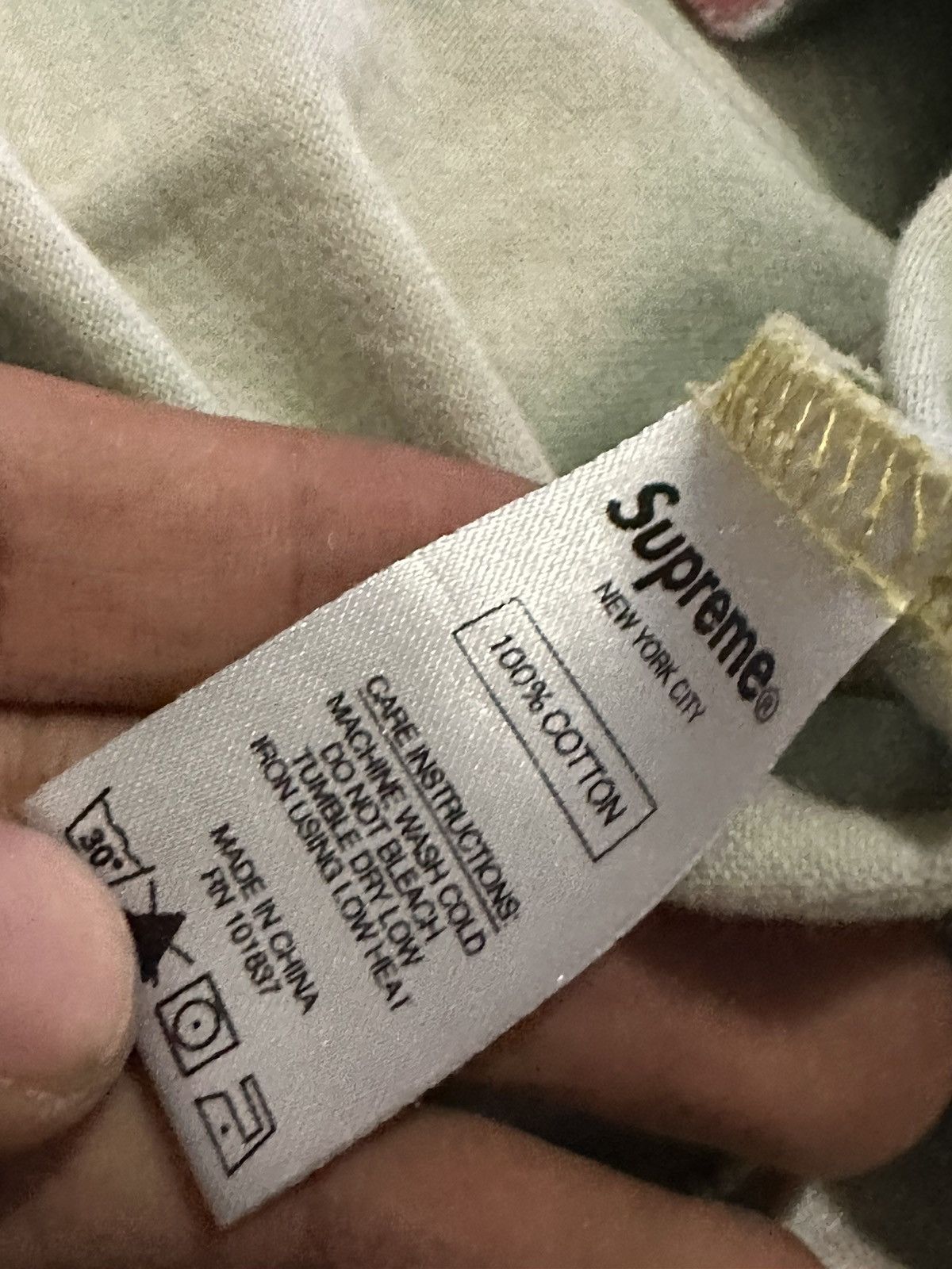 Supreme Painted Flowers LS Tee by Supreme Size US M / EU 48-50 / 2 - 9 Thumbnail