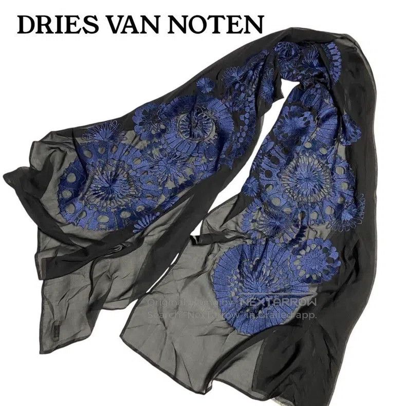 Dries Van Noten Dries Van Noten Embroidered Scarf Size ONE SIZE - 1 Thumbnail