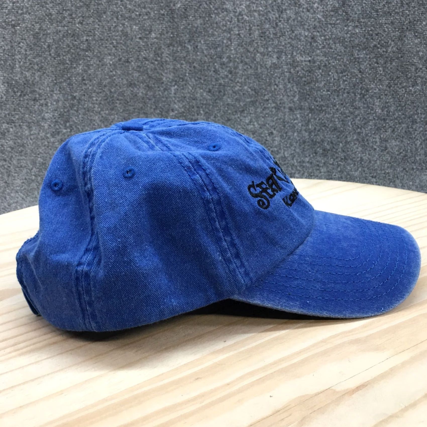 Vintage Otto Sea Wife II Kona Hawaii Baseball Cap Hat Mens One Size Blue Adjustable OTTO Size ONE SIZE - 5 Thumbnail