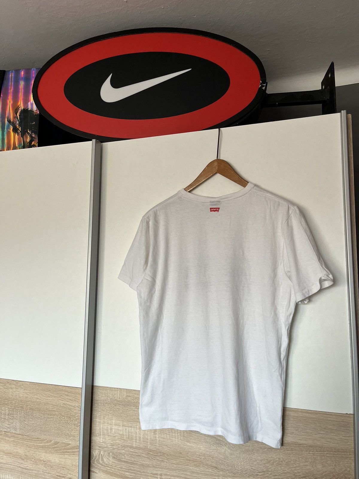 Levi's × Levi's Vintage Clothing × Vintage Vintage Early 00s Levis x Mr Oizo Flat Soundz Tee Rare Y2K Size US L / EU 52-54 / 3 - 8 Thumbnail