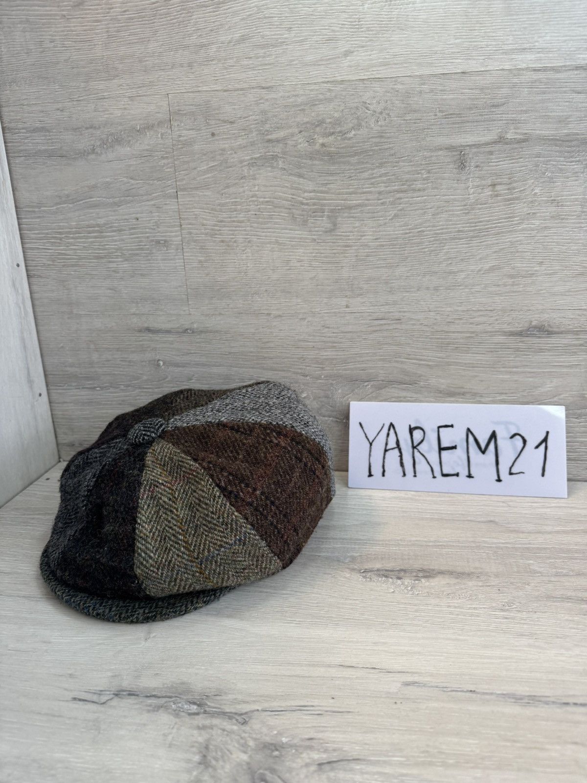 Harris Tweed Harris Tweed cap hat Size ONE SIZE - 1 Thumbnail