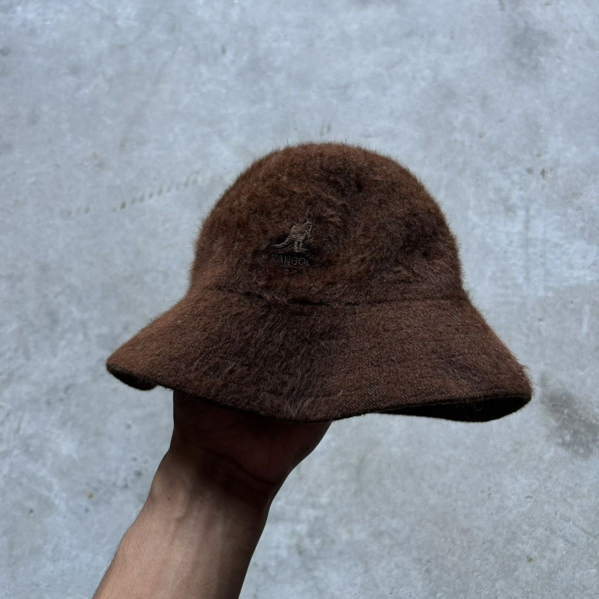Vintage vintage 90s KANGOL Fur bucket hat Size ONE SIZE - 3 Thumbnail