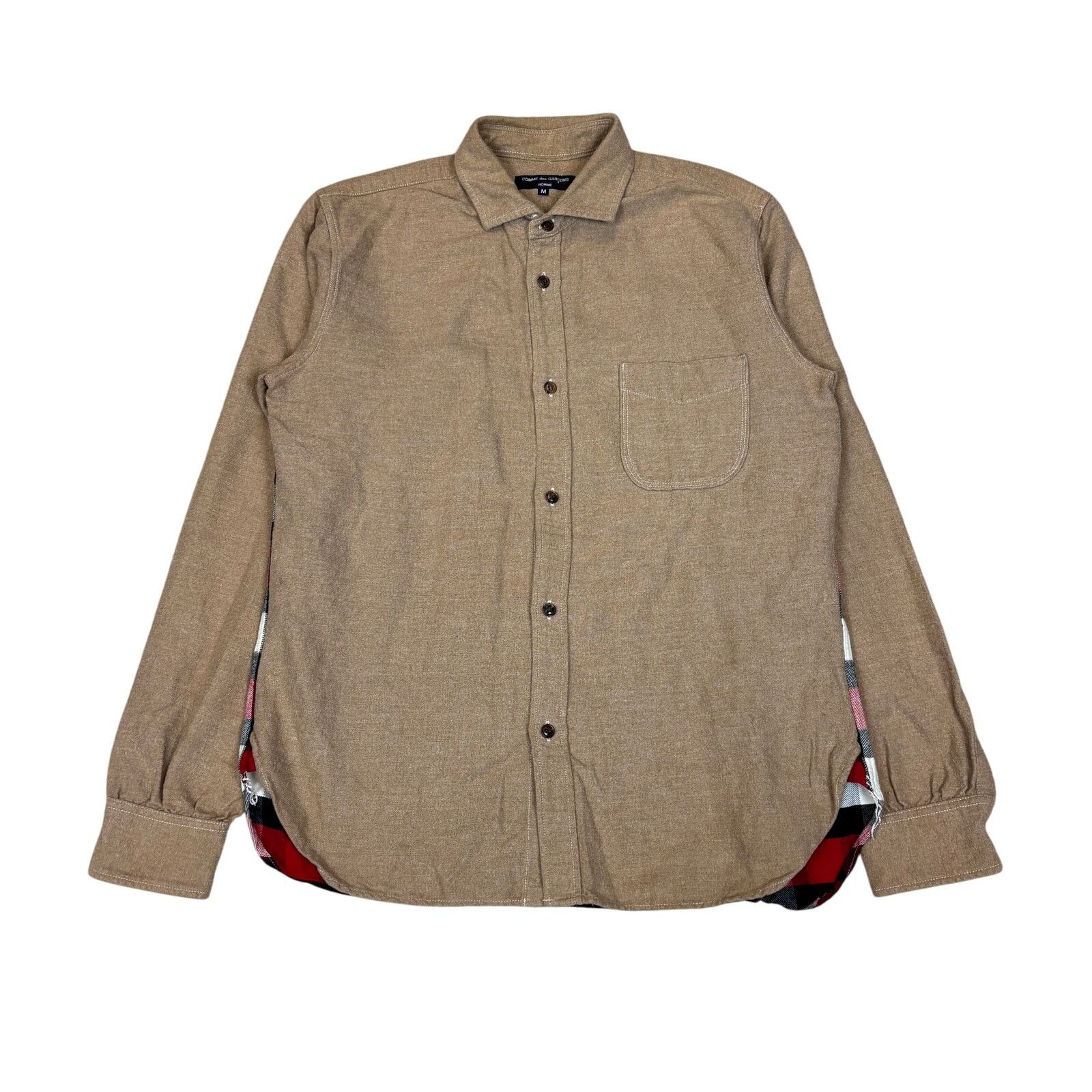 Comme des Garcons Comme des Garcons Homme Docking Flannel Button Up Men's M Size US M / EU 48-50 / 2 - 1 Thumbnail