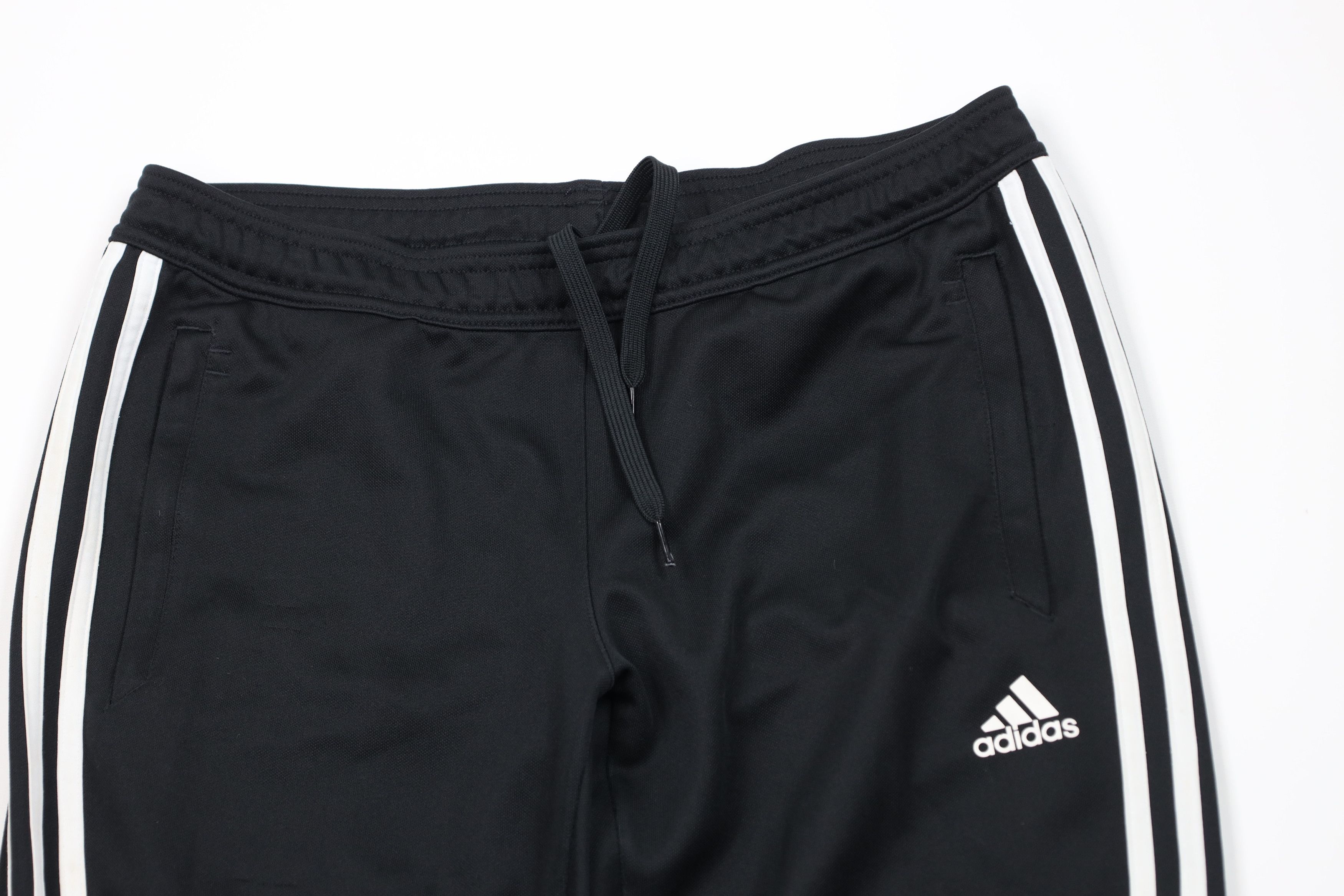 Adidas Vintage Y2K Adidas Striped Tapered Soccer Warm Up Pants Size US 34 / EU 50 - 2 Thumbnail