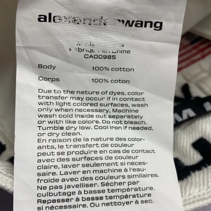 Alexander Wang Alexander Wang Women's Distressed Flag Denim Shorts - Size 29" - 7 Thumbnail