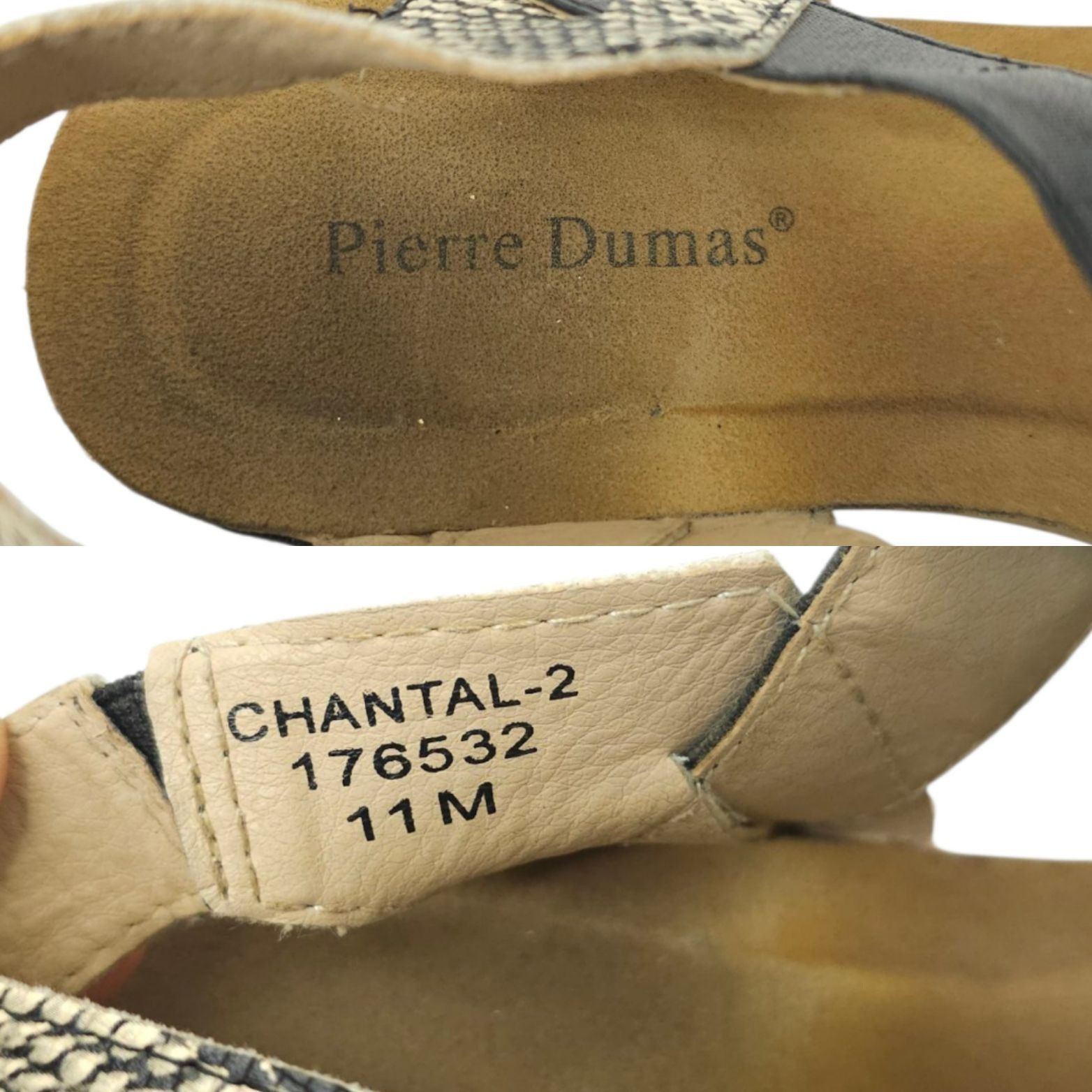 Other Pierre Dumas Chantal 2 Platform Wedge Sandal Womens Size 11 Size US 11 / IT 41 - 9 Thumbnail