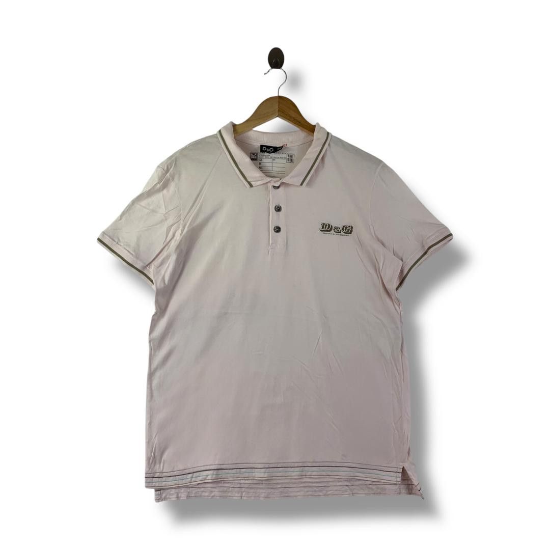 Dolce & Gabbana DOLCE & GABBANA small logo polo tee Size US L / EU 52-54 / 3 - 1 Thumbnail