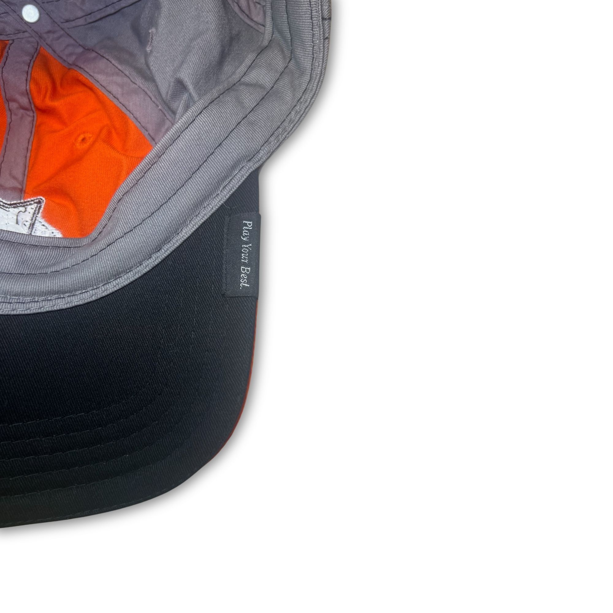 PING Ping Orange & Gray Logo Hat Cap Adjustable Unisex One Size C Size ONE SIZE - 7 Thumbnail